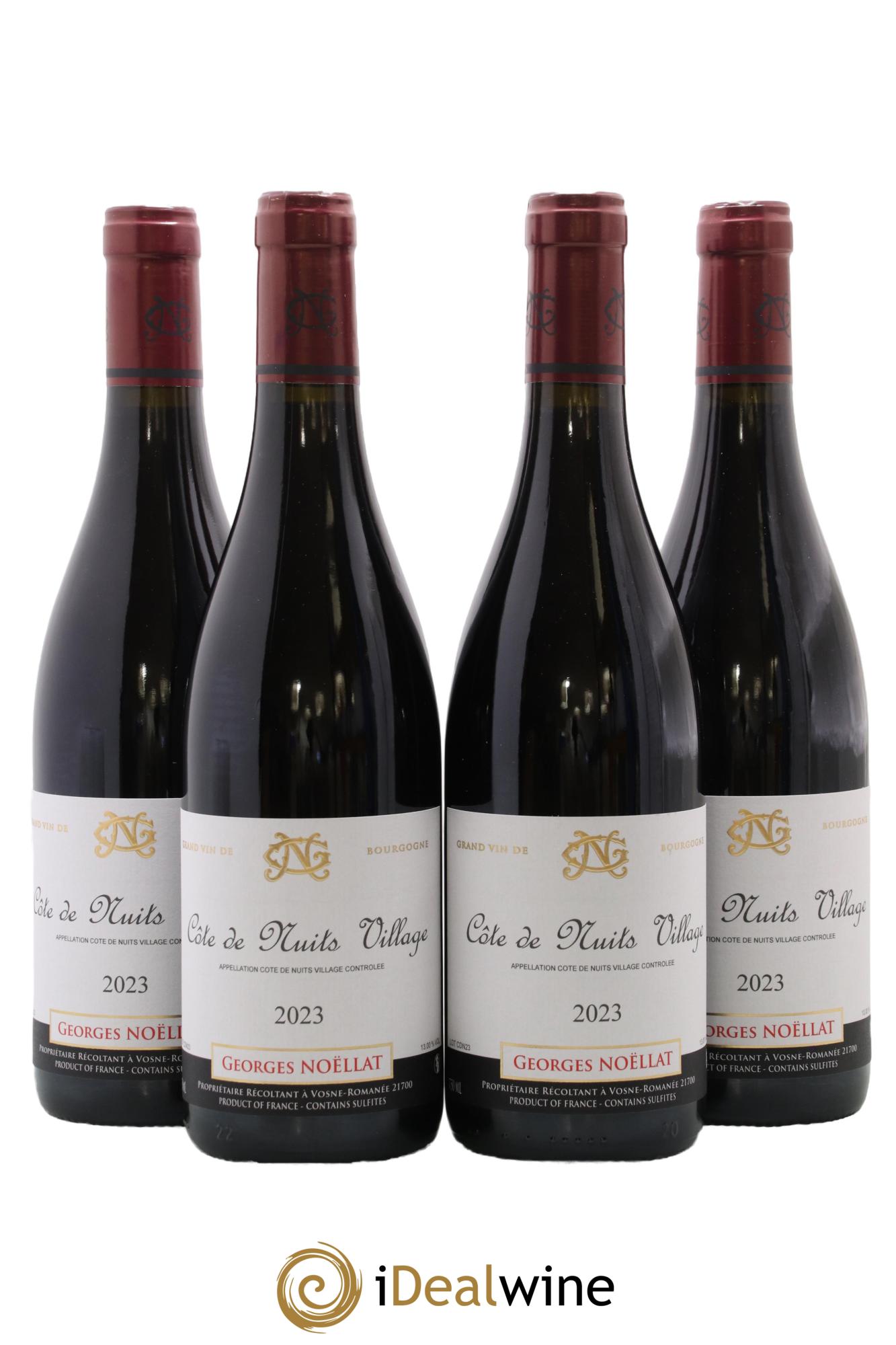 Côte de Nuits-Villages Georges Noëllat 2023 - Lot de 4 bouteilles - 0