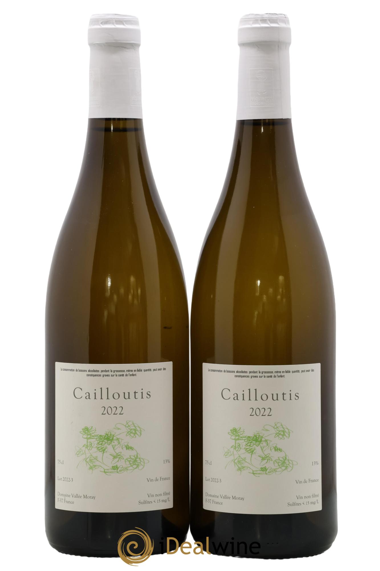 Vin de France Cailloutis Vallée Moray 2022 - Lot de 2 bouteilles - 0