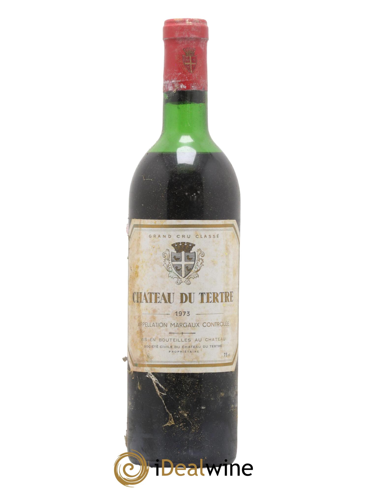Château du Tertre 5ème Grand Cru Classé 1973 - Lot de 1 bouteille - 0