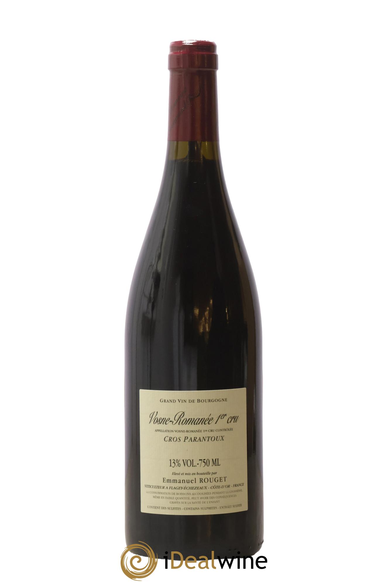 Vosne-Romanée 1er Cru Cros Parantoux Emmanuel Rouget 2021 - Lot of 1 bottle - 1