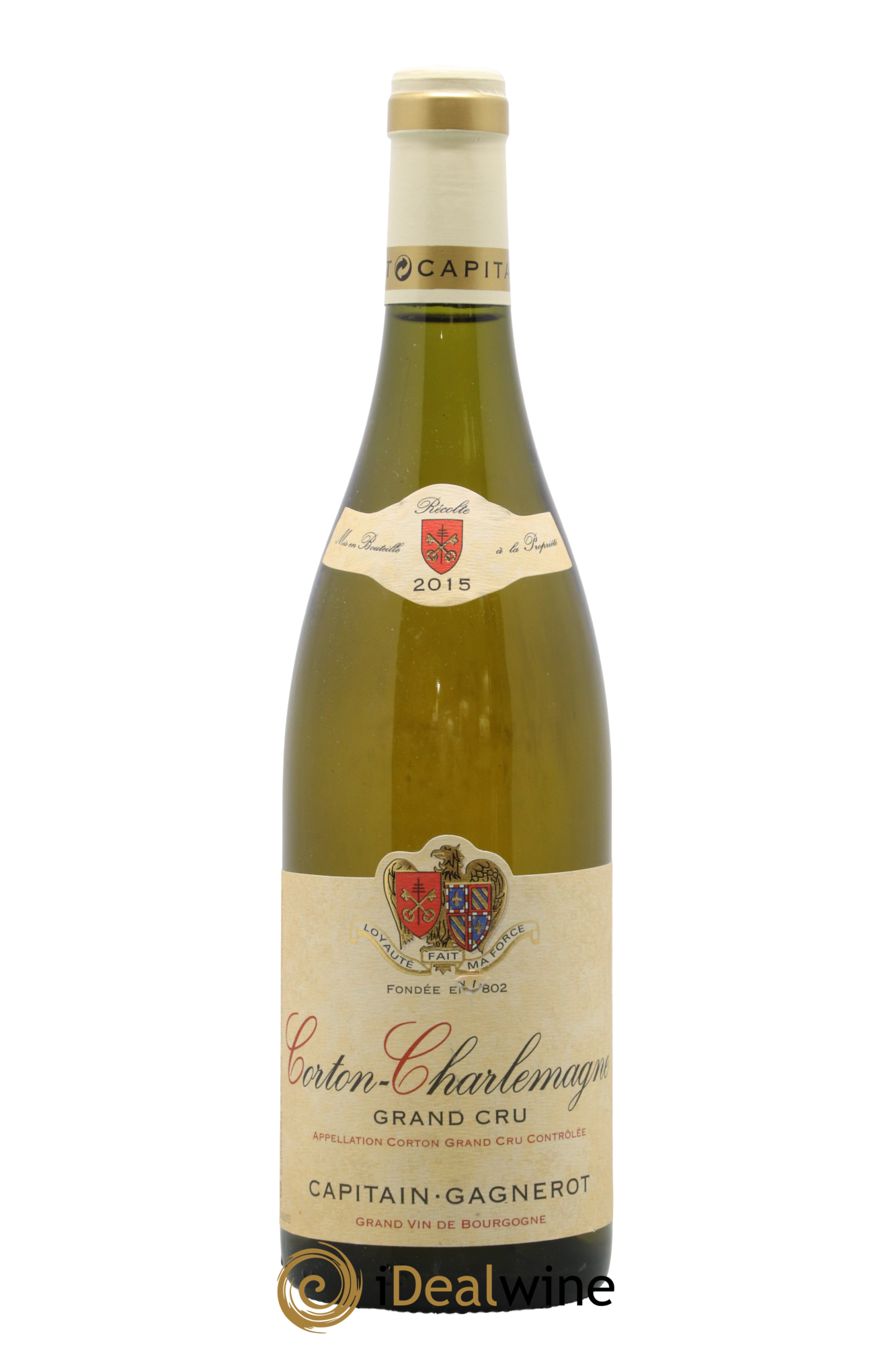 Corton-Charlemagne Grand Cru Capitain-Gagnerot 2015 - Lot de 1 bouteille - 0