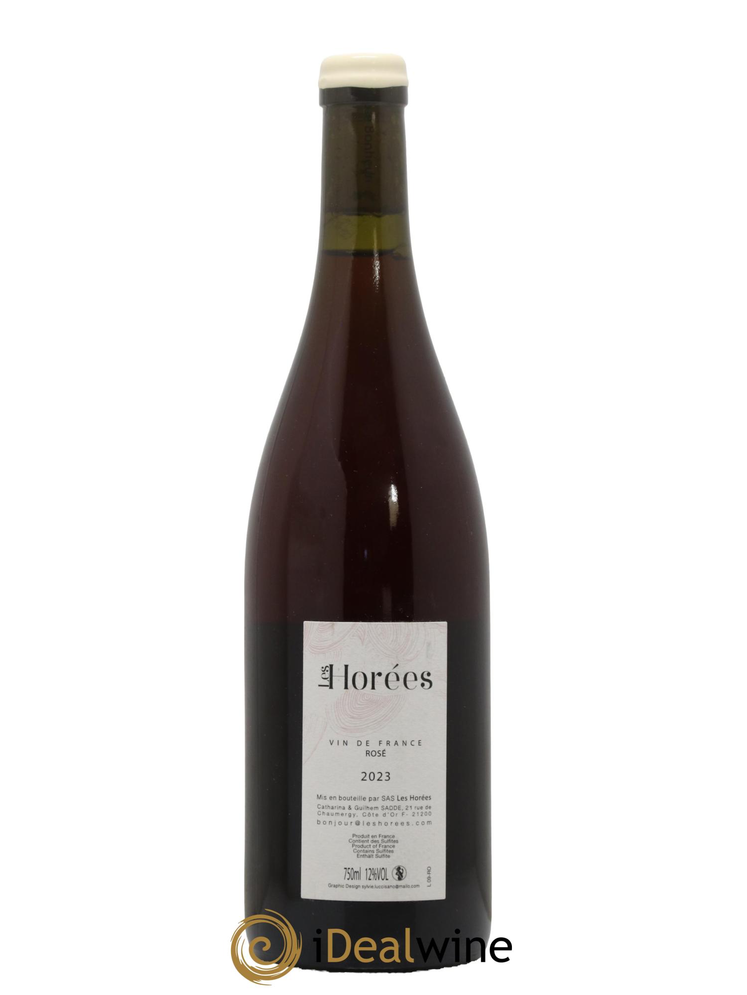 Bourgogne Rosé Bonheur Les Horées 2023 - Lot de 1 bouteille - 1