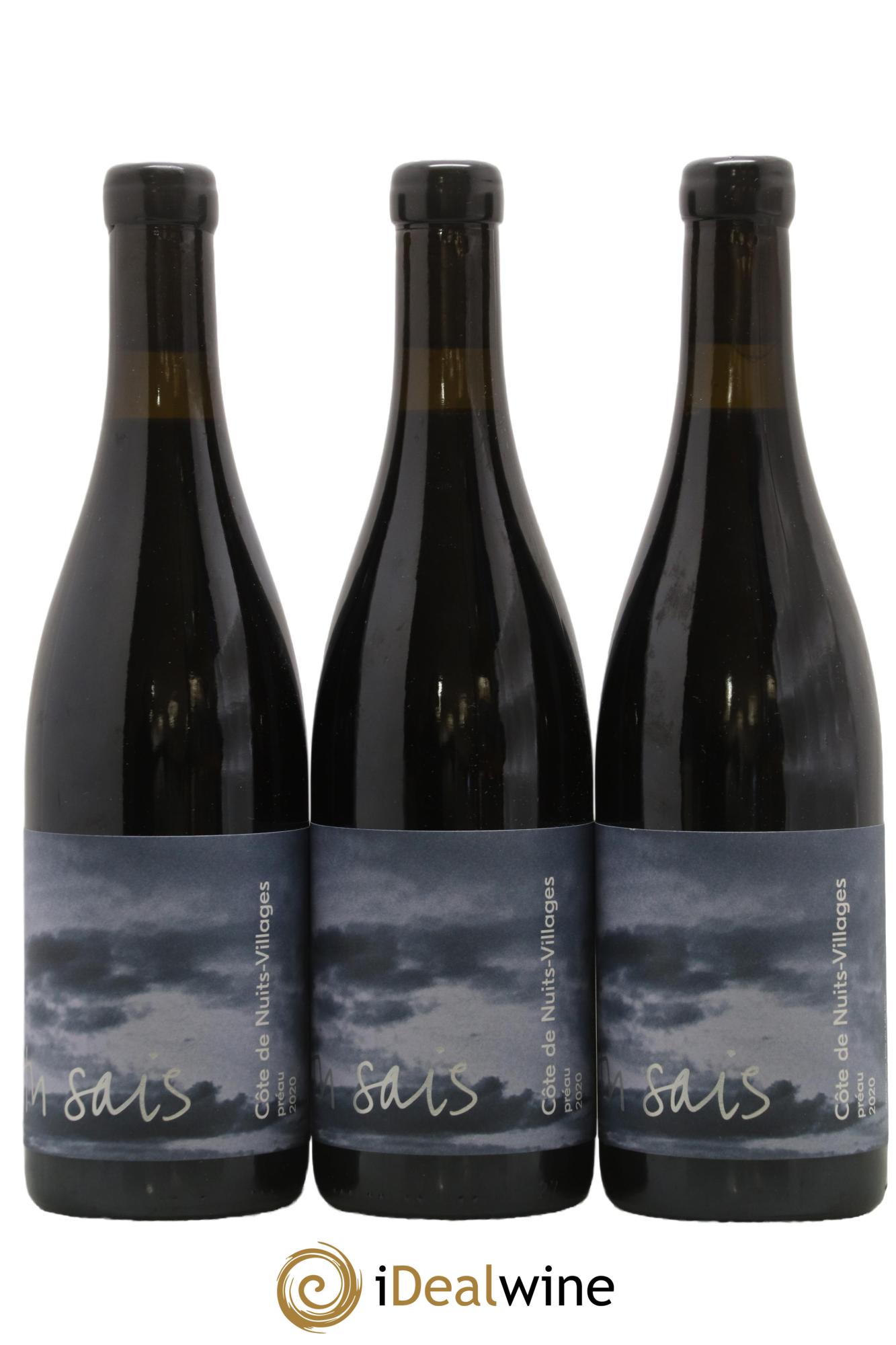 Côtes de Nuits-Villages Préau Si Tu Sais 2020 - Lotto di 3 bottiglie - 0