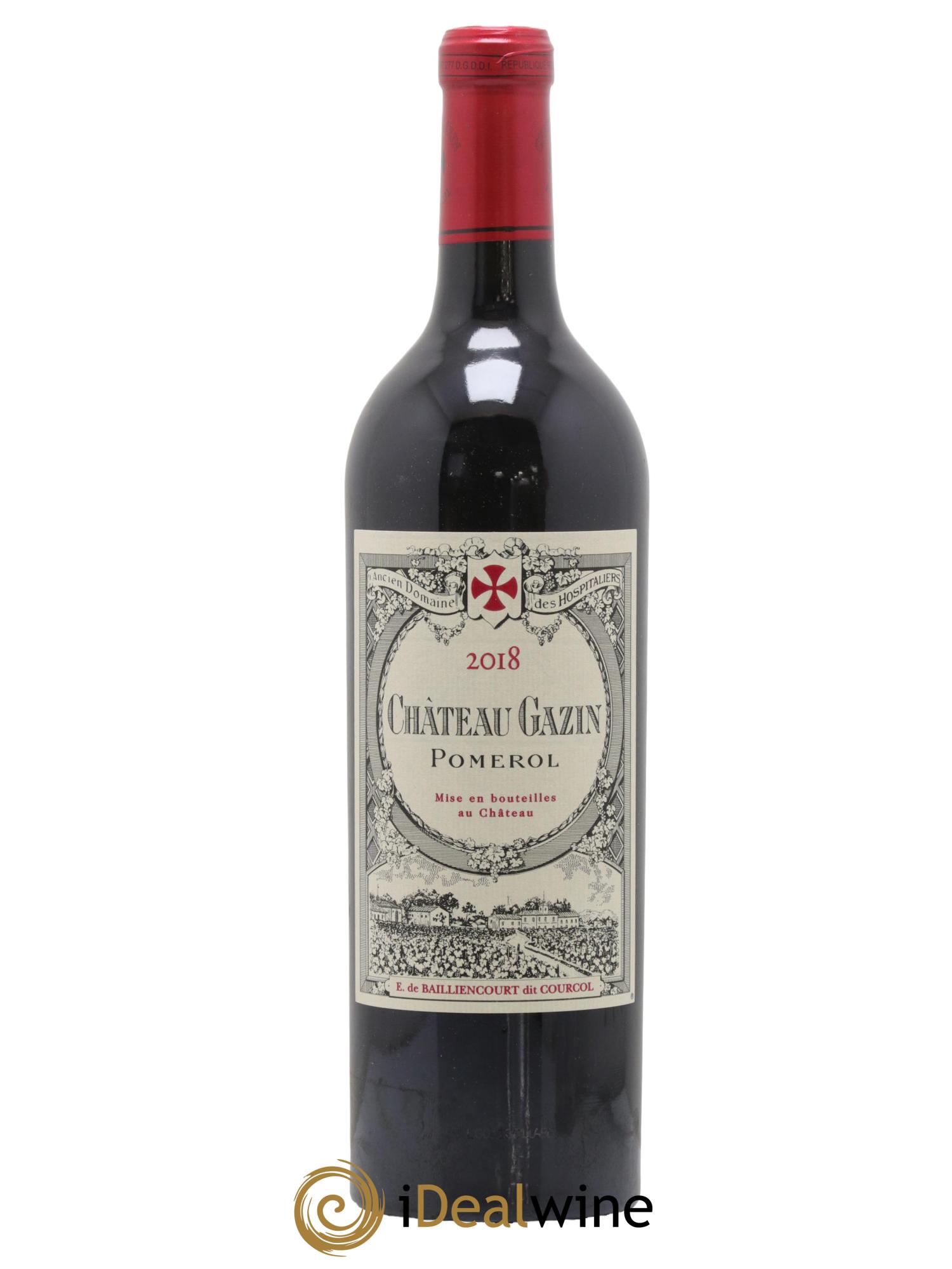 Château Gazin 2018 - Posten von 1 Flasche - 0