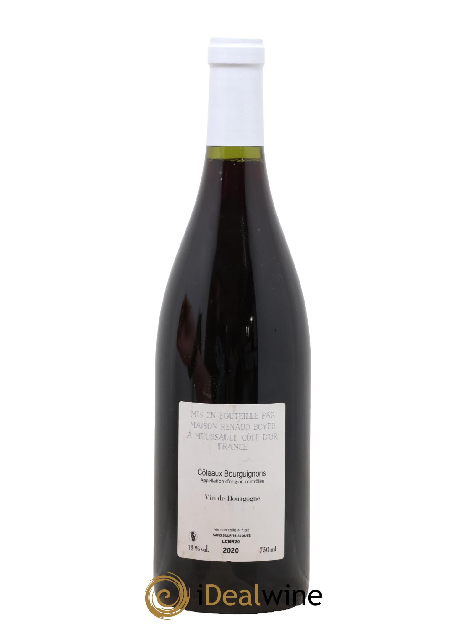 Coteaux Bourguignons En Attendant Riaux Renaud Boyer 2020 - Lotto di 1 bottiglia - 1