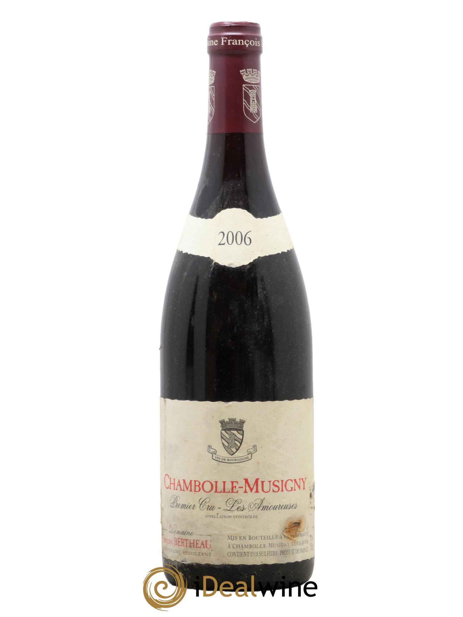Chambolle-Musigny 1er Cru Les Amoureuses François Bertheau 2006 - Lot de 1 bouteille - 0