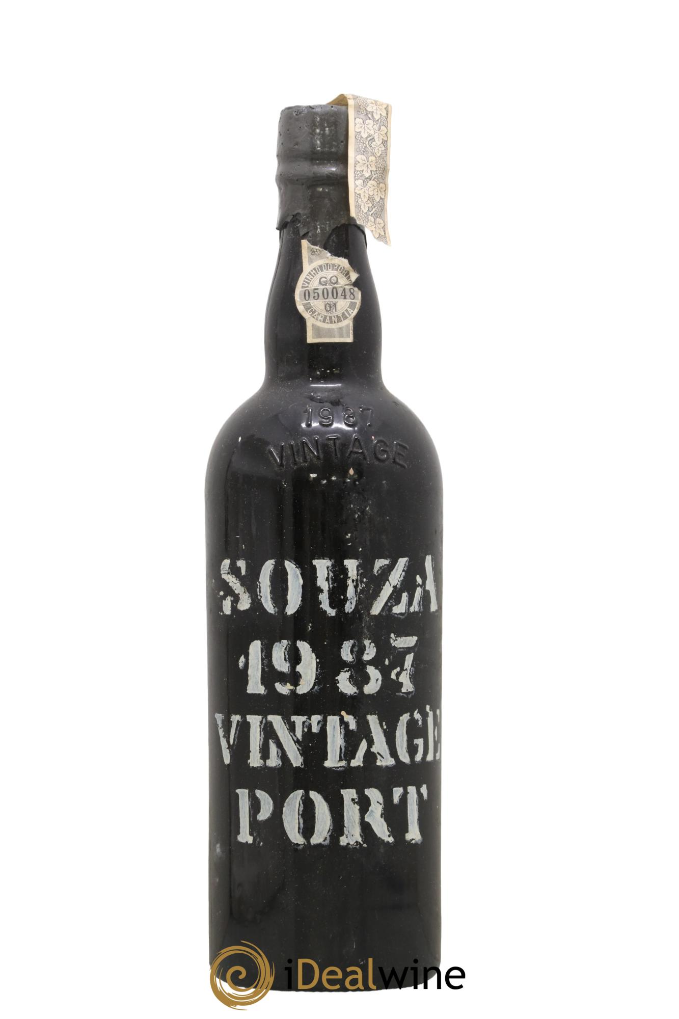 Porto Souza Vintage Port 1987 - Lot de 1 bouteille - 0