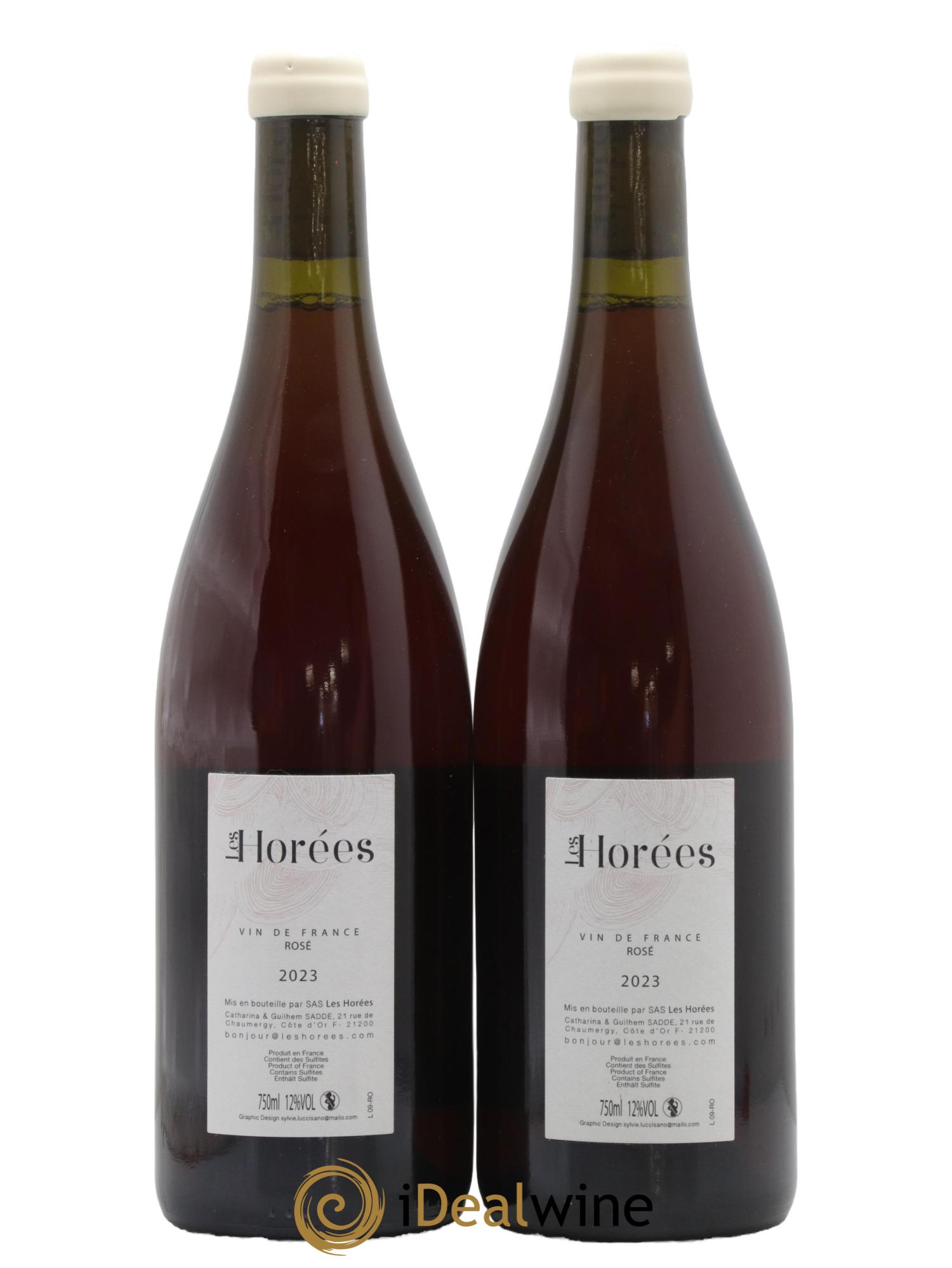 Bourgogne Rosé Bonheur Les Horées 2023 - Lotto di 2 bottiglie - 1