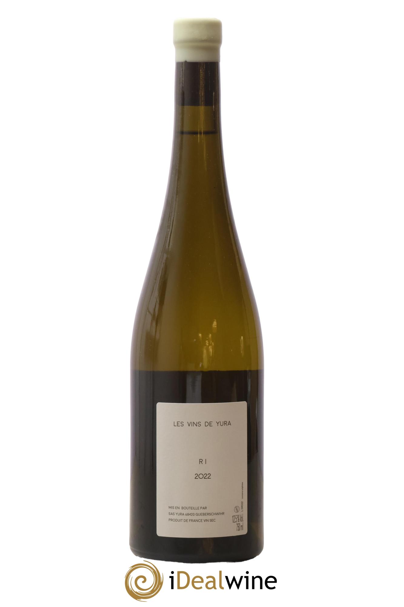 Alsace Le silence et la résonance Jintaro Yura 2022 - Lot de 1 bouteille - 1