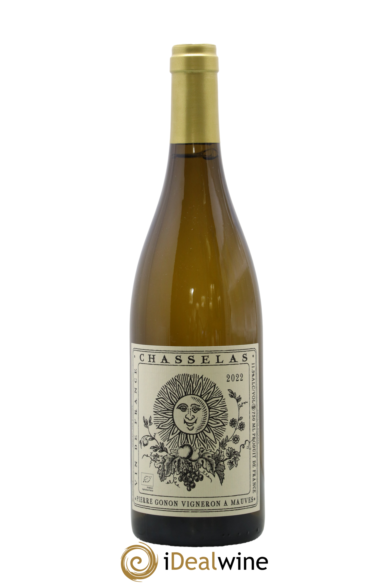 Vin de France Chasselas Gonon (Domaine) 2022 - Lot de 1 bouteille - 0