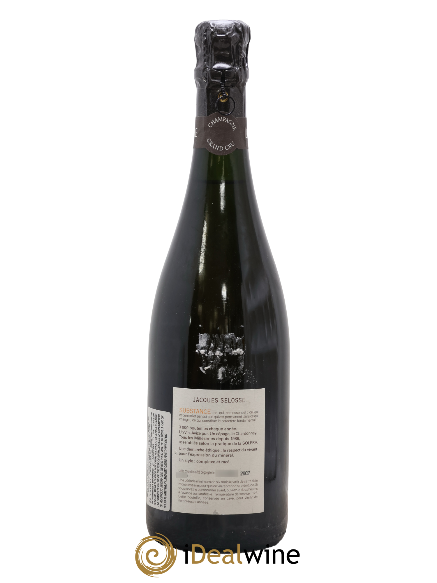 Substance Jacques Selosse - Lot of 1 bottle - 1
