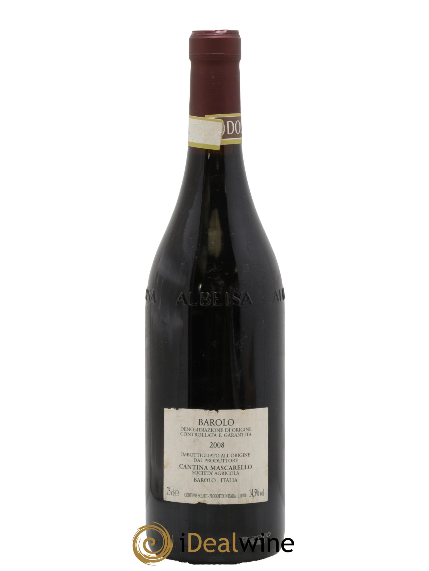 Barolo Bartolo Mascarello Etichetta Disegnata 2008 - Lot of 1 bottle - 1