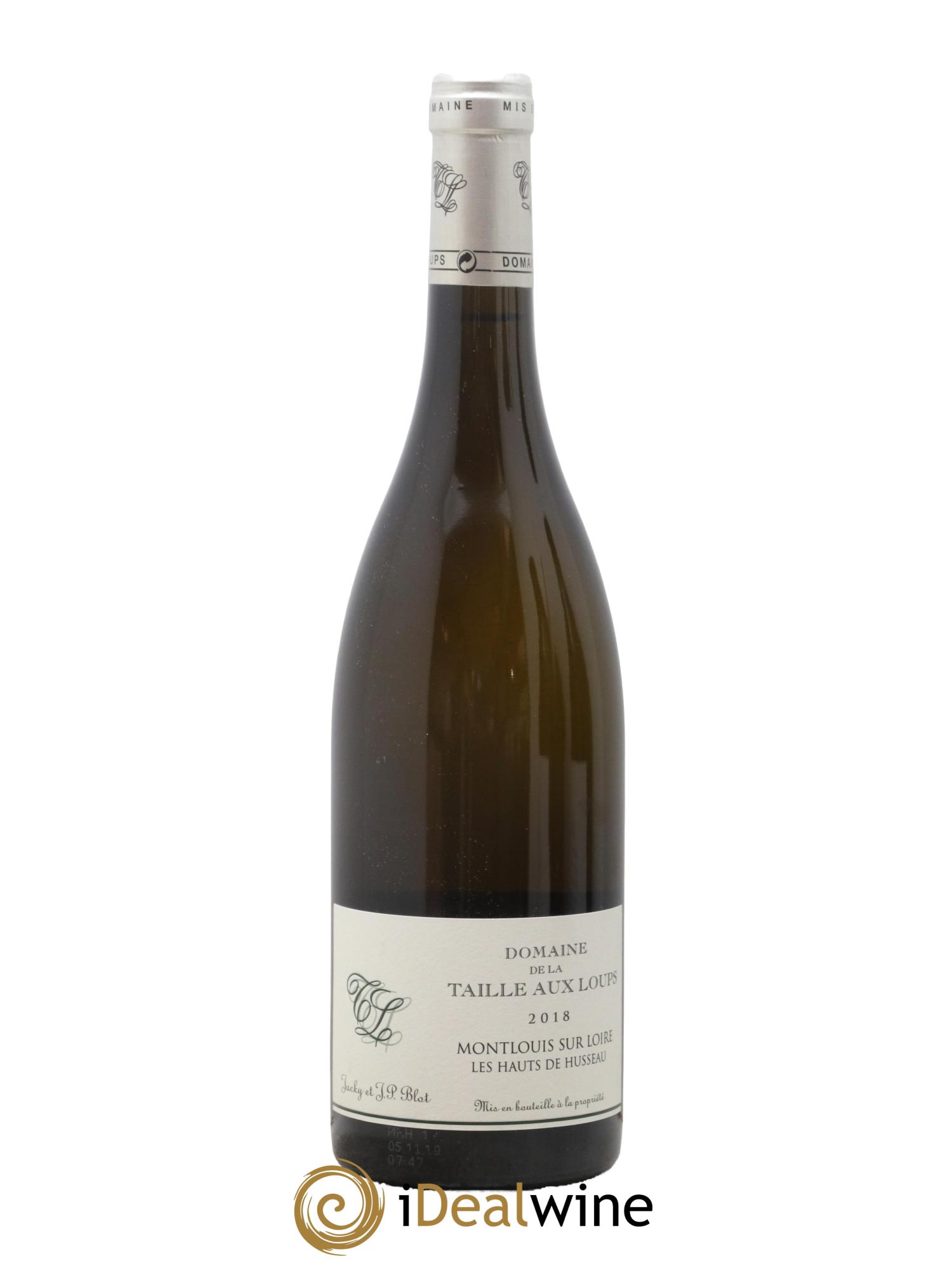 Montlouis-sur-Loire Les Hauts de Husseau La Taille aux Loups - Jacky Blot 2018 - Lot de 1 bouteille - 0