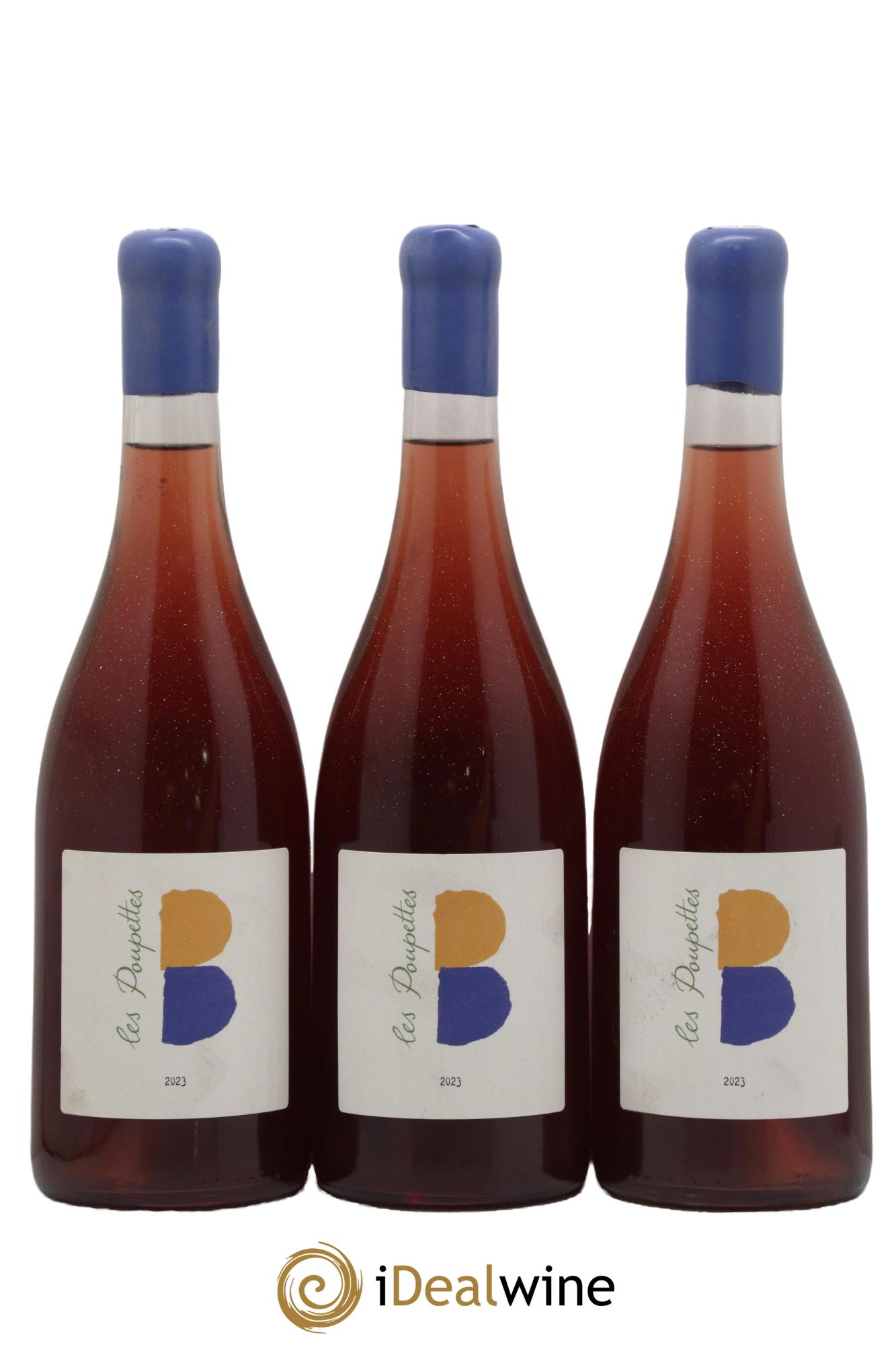 Côtes de Provence Les Poupettes Clos des B 2023 - Lot de 3 bouteilles - 0