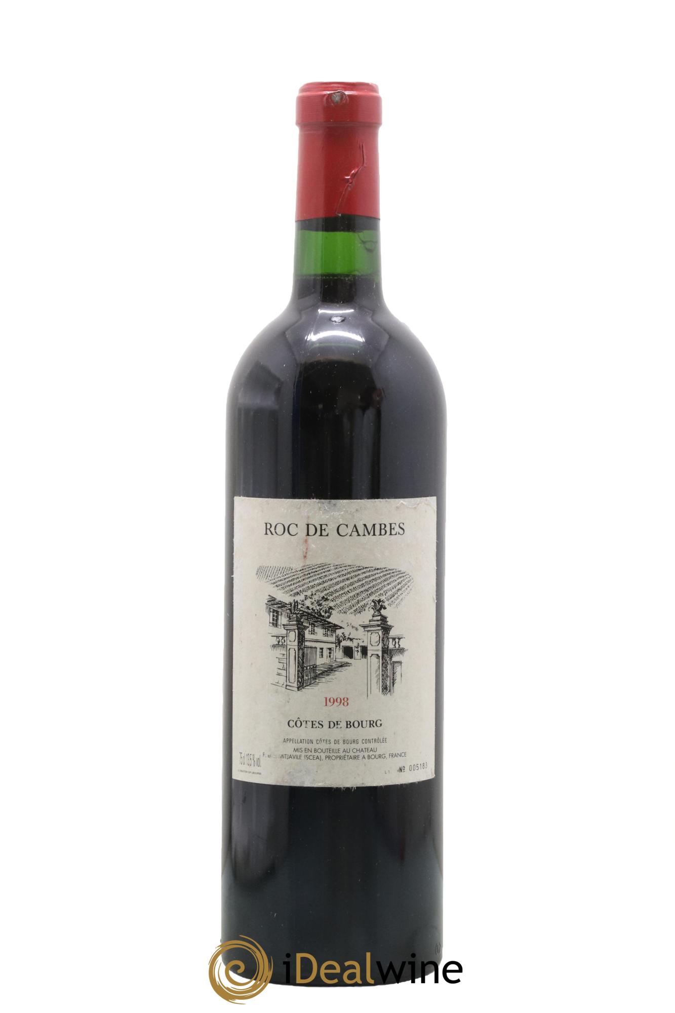 Roc de Cambes 1998 - Lotto di 1 bottiglia - 0