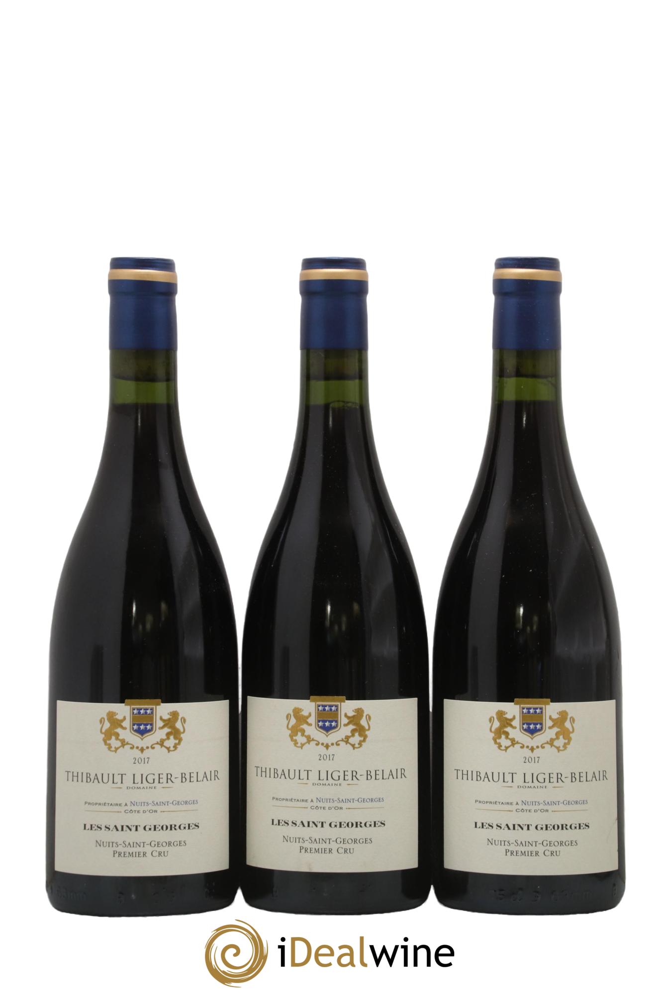 Nuits-Saint-Georges 1er Cru Les Saint-Georges Thibault Liger-Belair 2017 - Lot de 3 bouteilles - 0