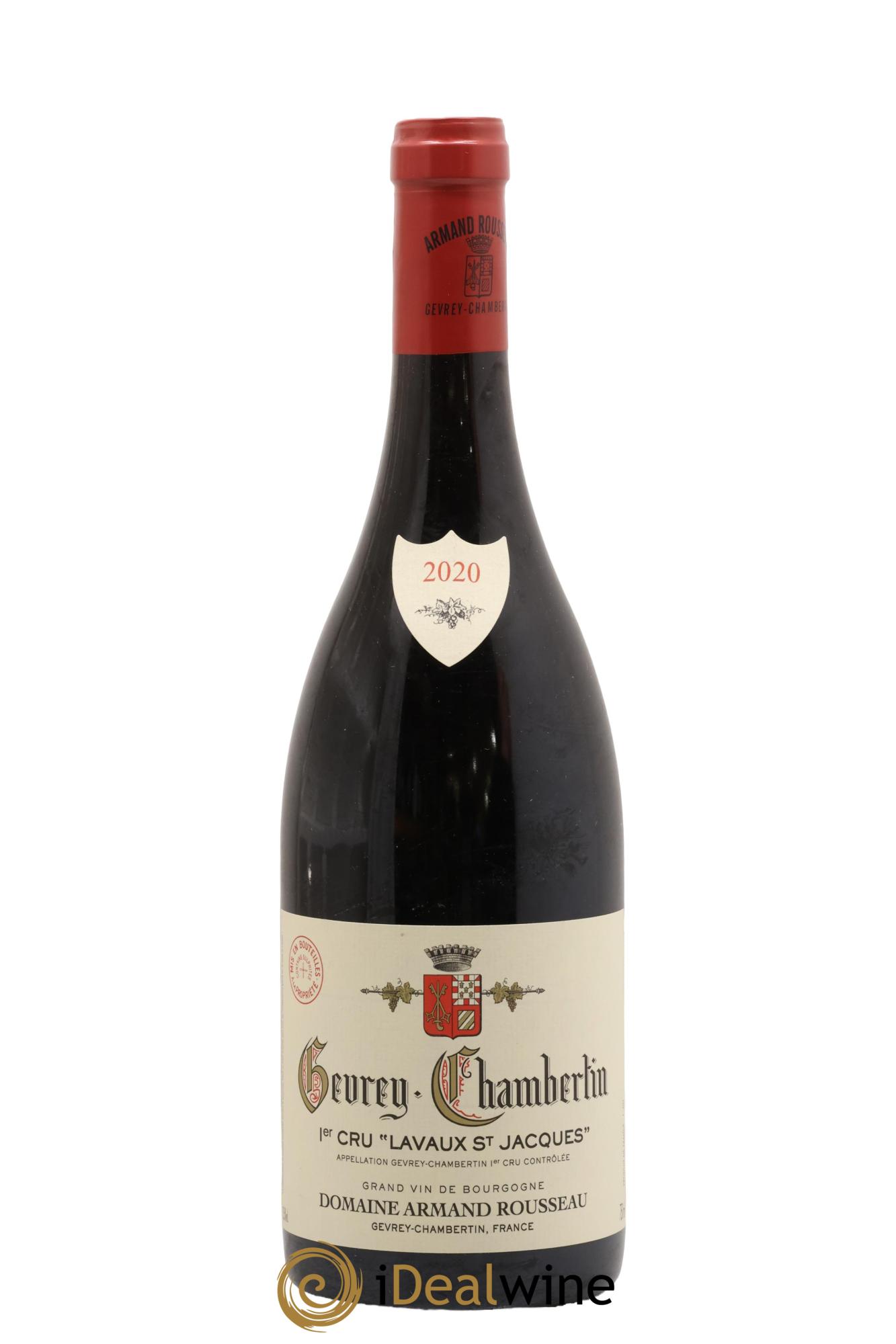 Gevrey-Chambertin 1er Cru Lavaux Saint Jacques Armand Rousseau (Domaine) 2020 - Lote de 1 botella - 0
