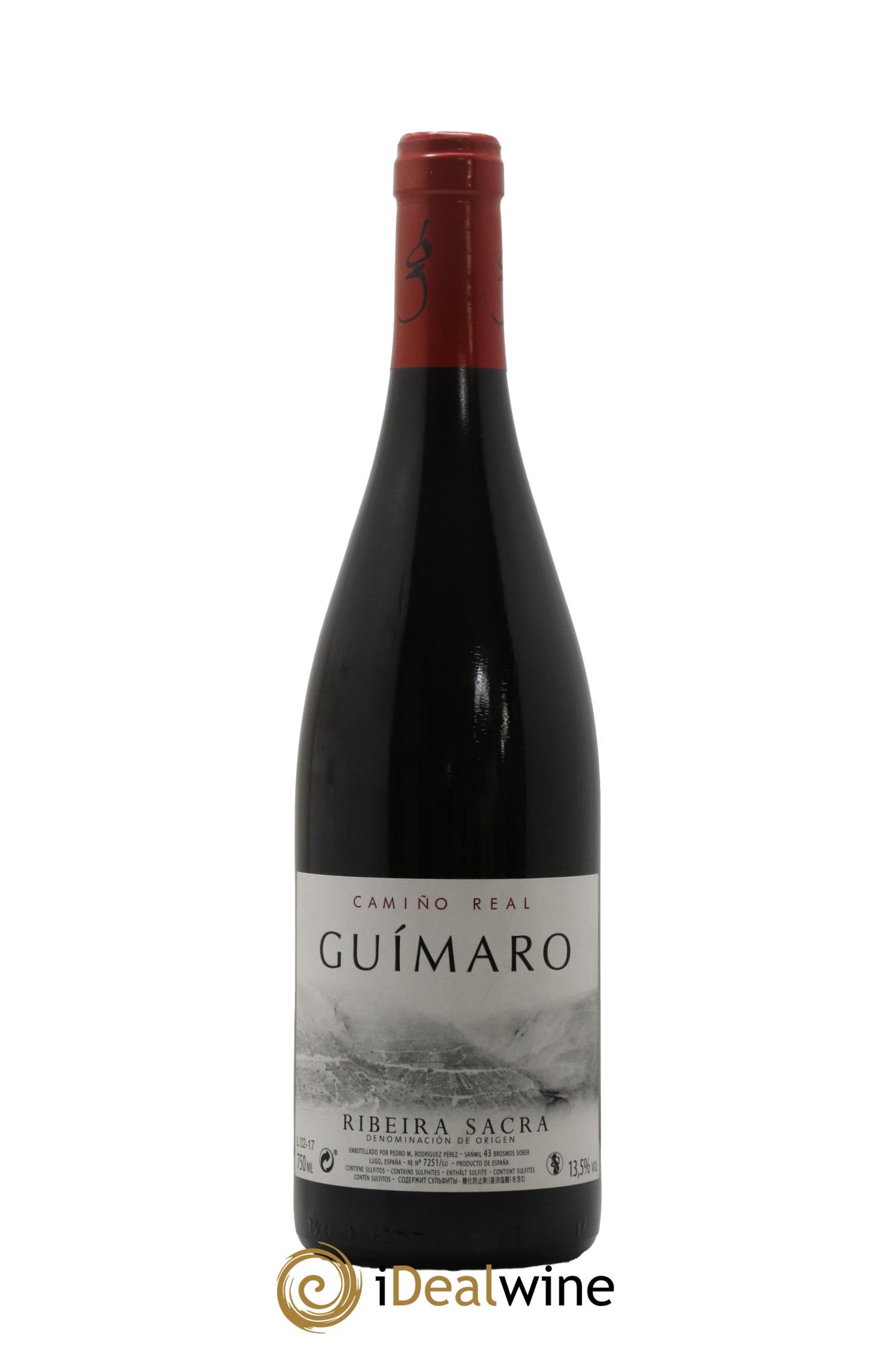 Espagne Ribeira Sacra Camino Real Guimaro 2017 - Lot de 1 bouteille - 0