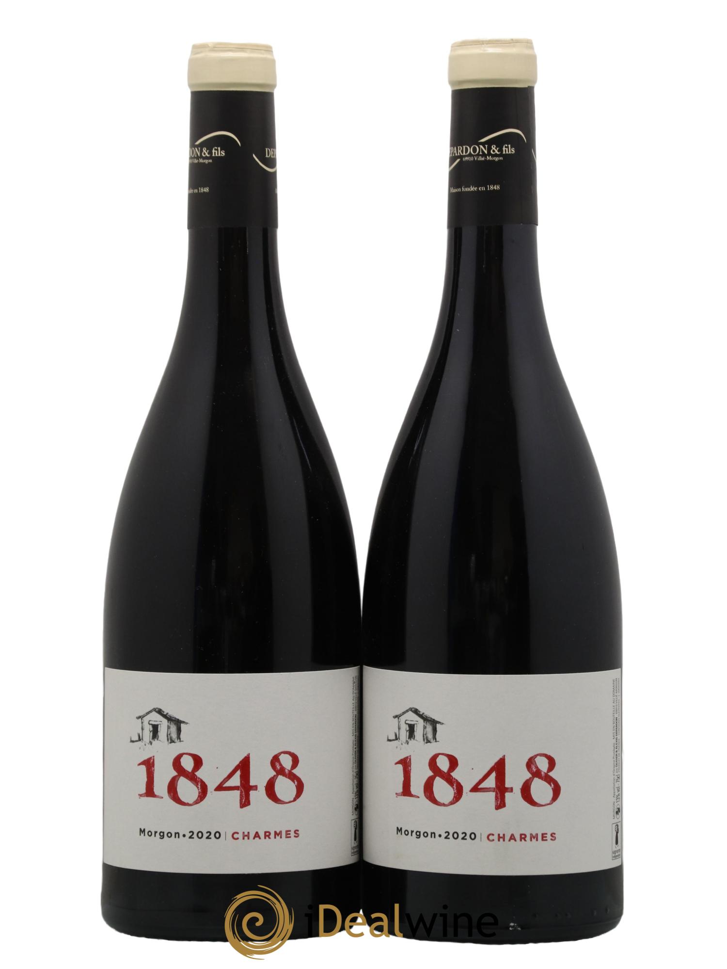 Morgon Les charmes cuvee 1848 Domaine de la Beche 2020 - Lot de 2 bouteilles - 0