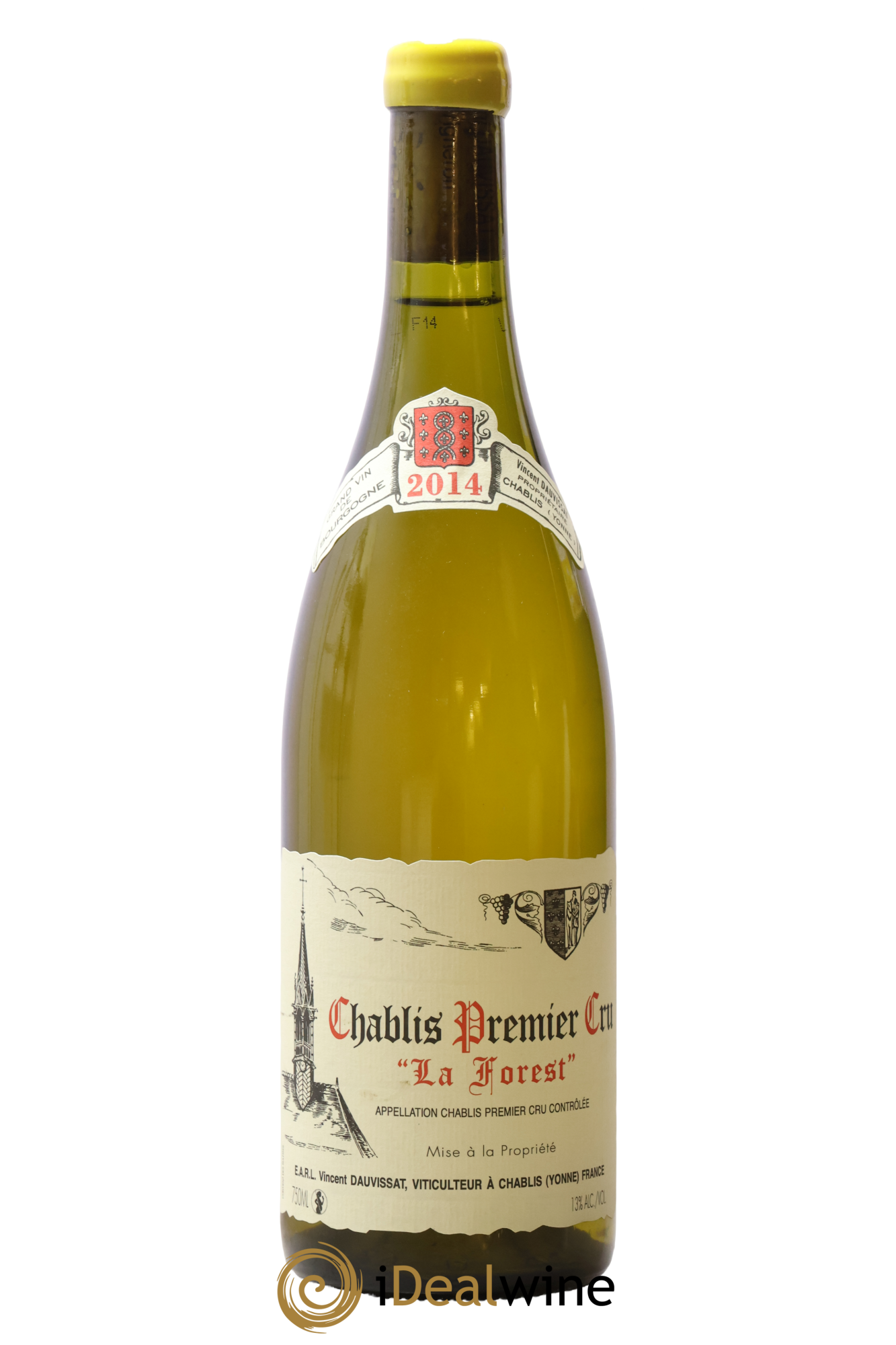 Chablis 1er Cru La Forest Vincent Dauvissat (Domaine) 2014 - Posten von 1 Flasche - 0