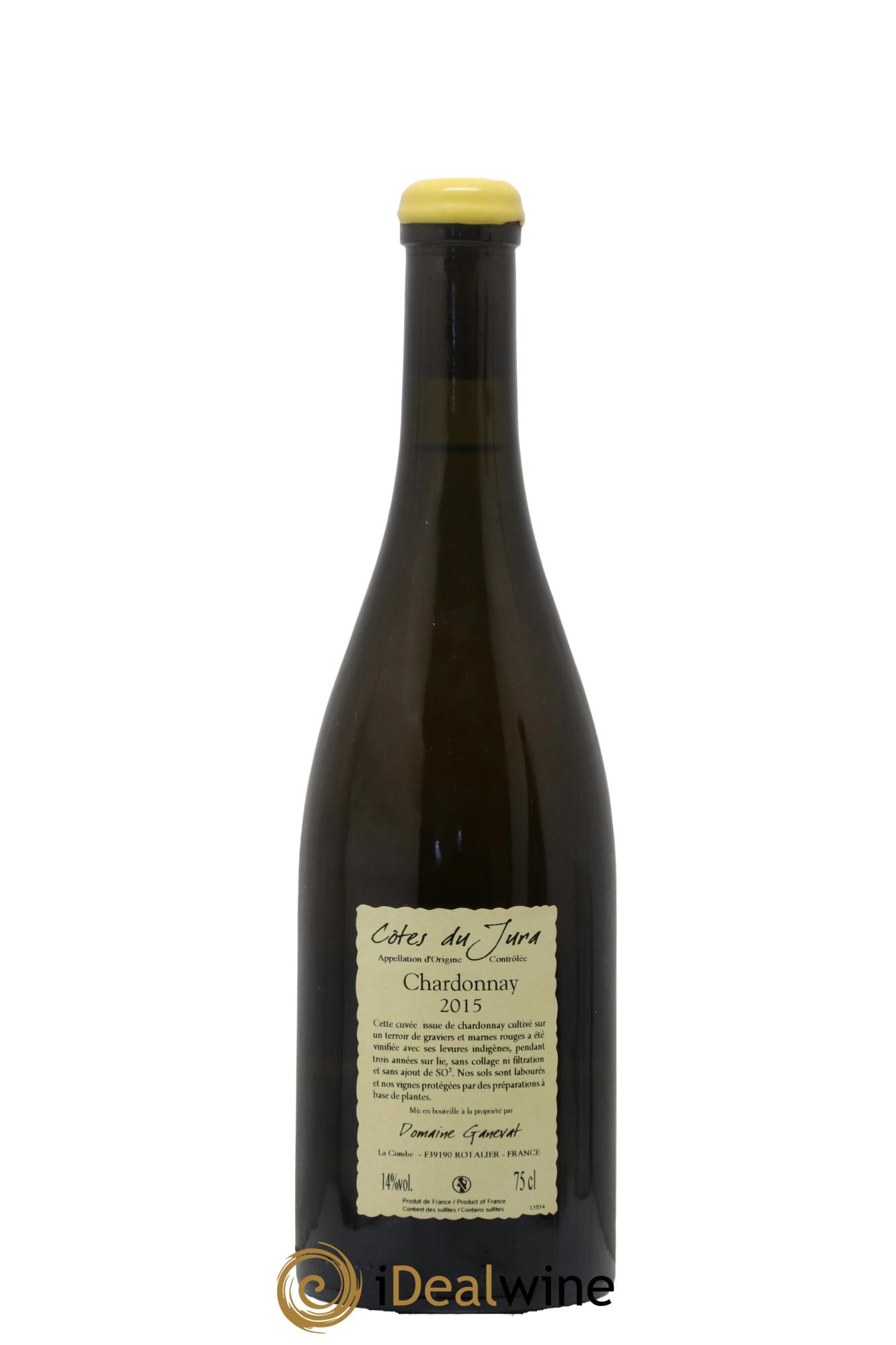 Côtes du Jura Les Gryphées Vieilles Vignes Jean-François Ganevat (Domaine) 2015 - Lot de 1 bouteille - 1