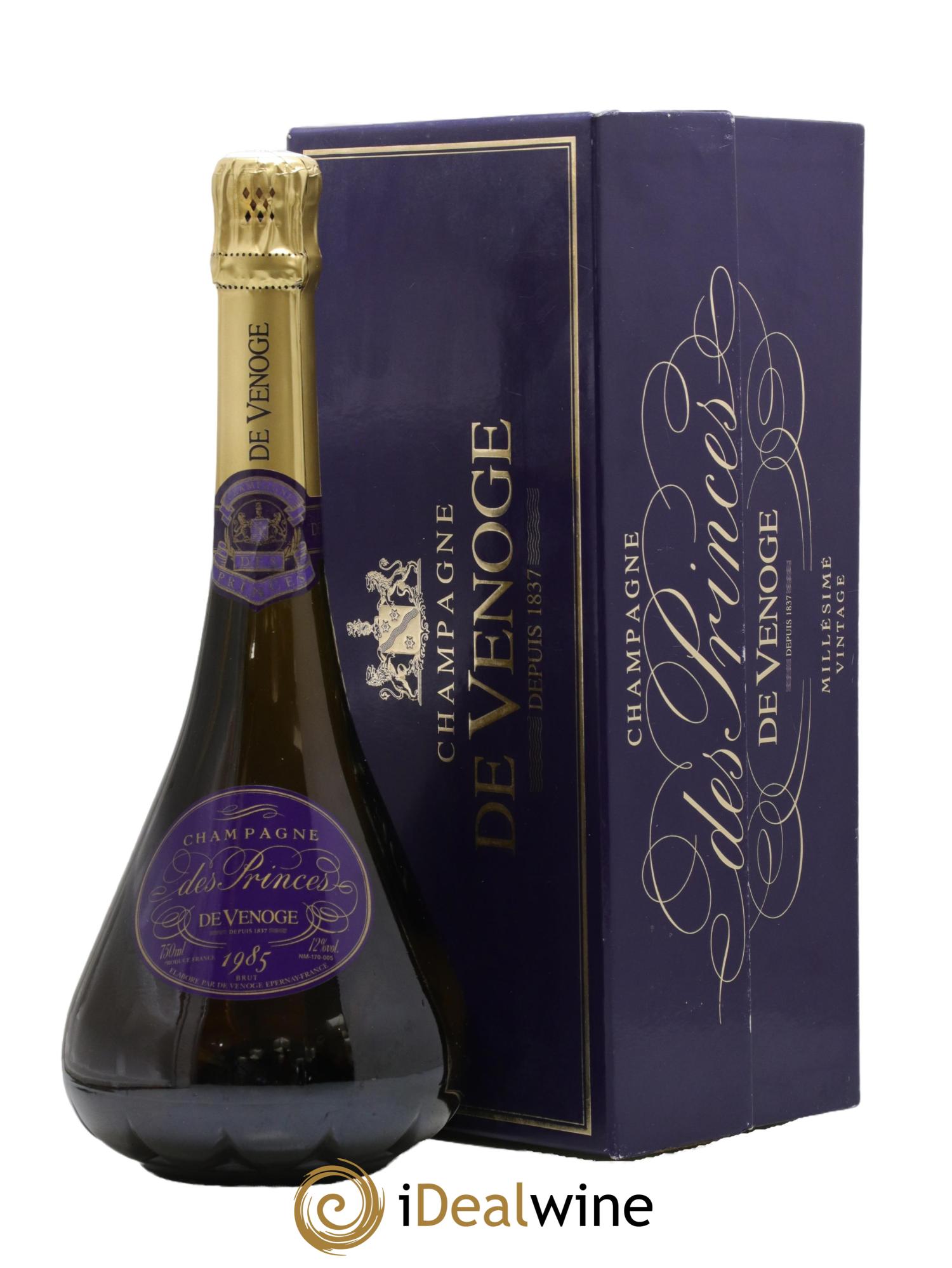 Cuvée des Princes De Venoge 1985 - Lot de 1 bouteille - 0