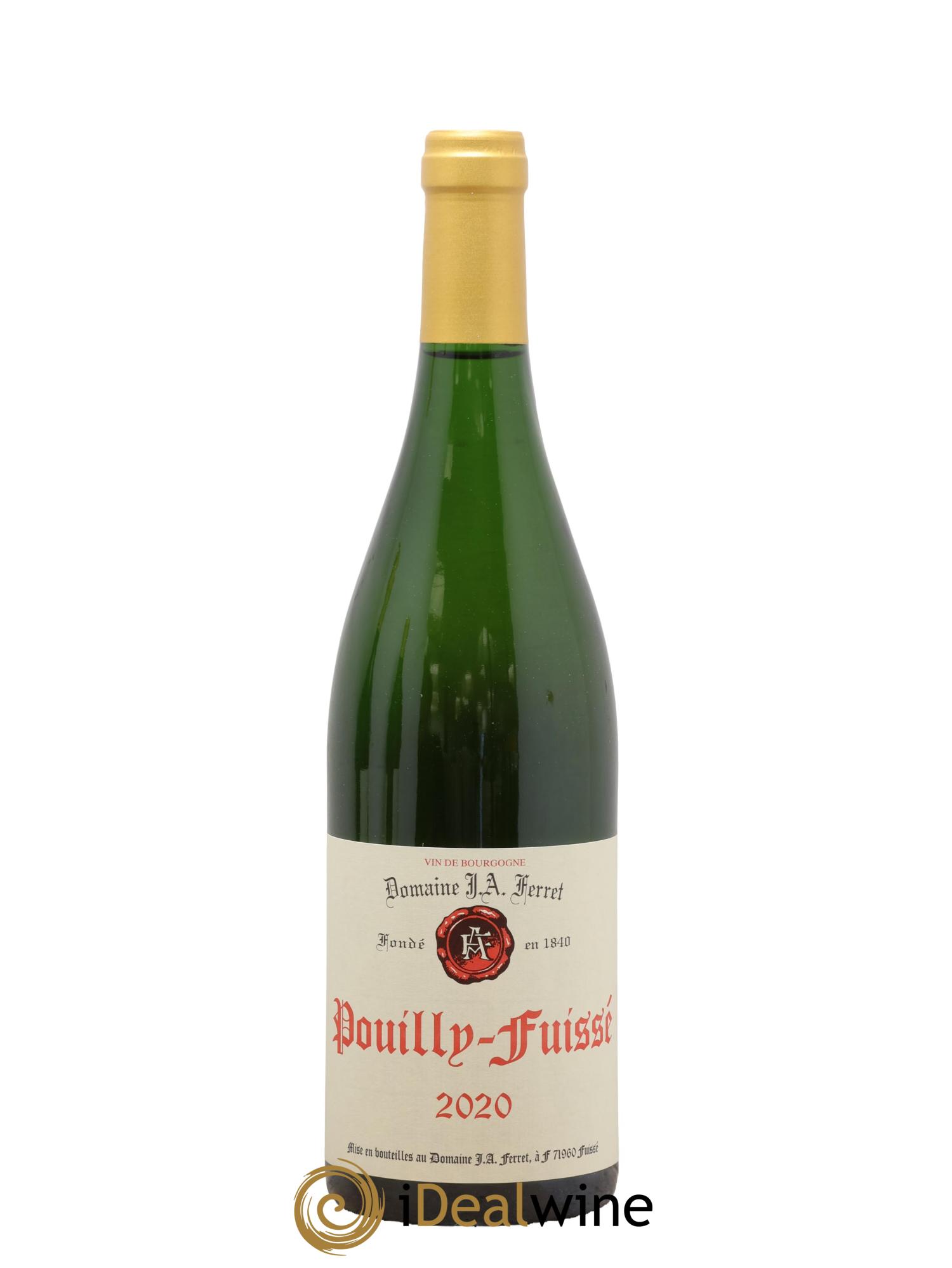 Pouilly-Fuissé J.A. Ferret (Domaine) 2020 - Lot de 1 bouteille - 0
