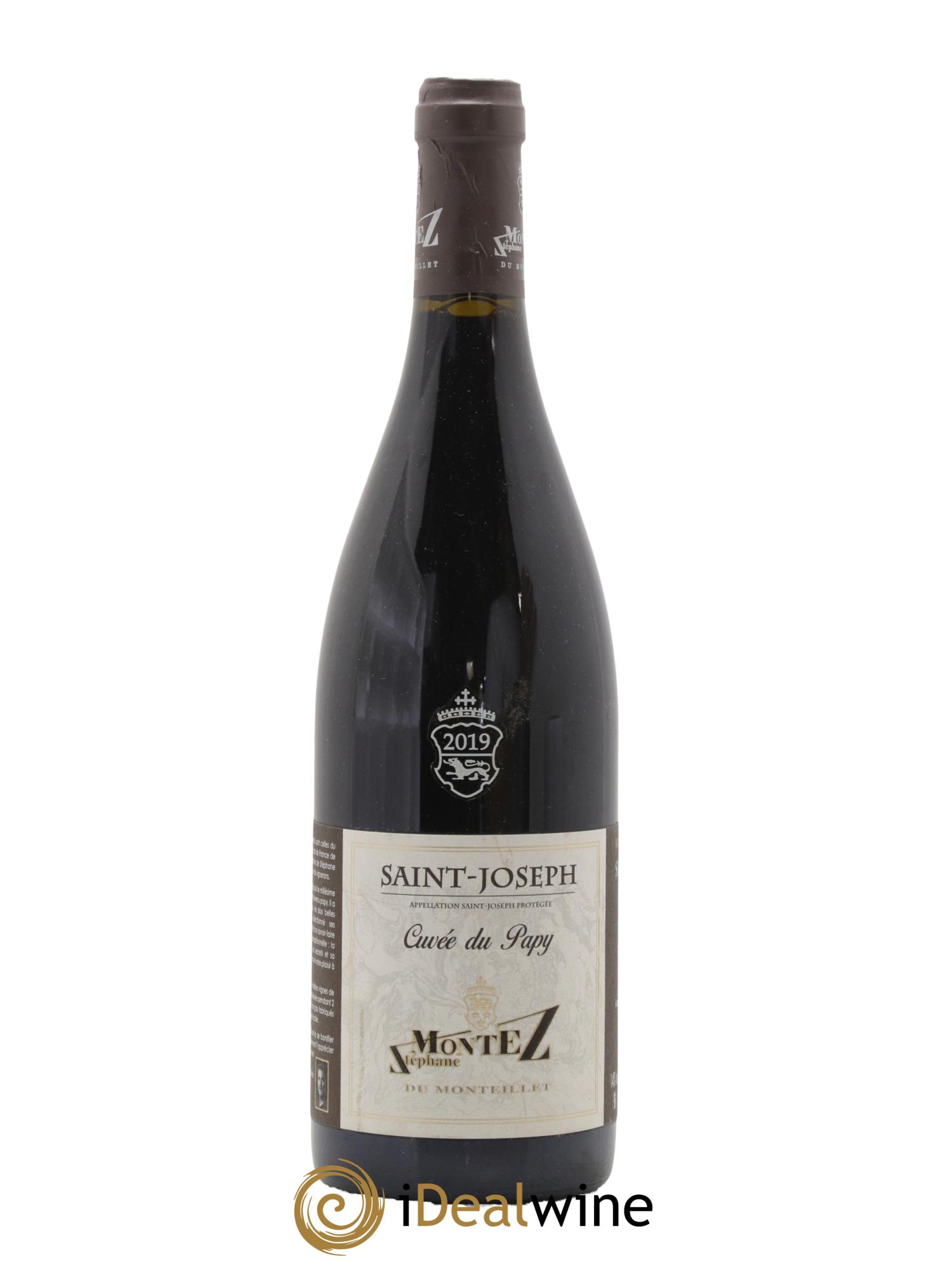 Saint-Joseph Cuvée du Papy Monteillet (Domaine du) - Stéphane Montez 2019 - Posten von 1 Flasche - 0