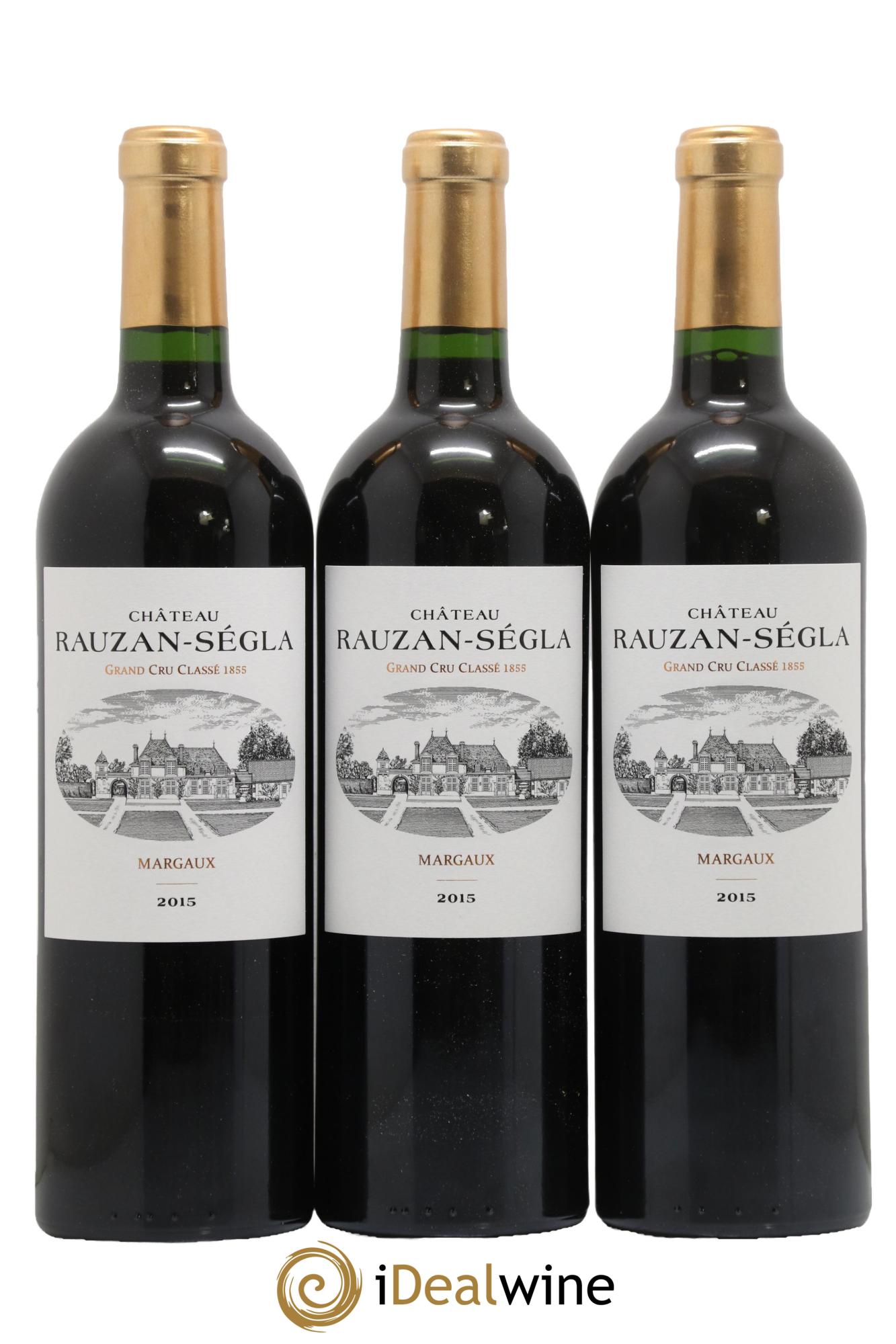 Château Rauzan Ségla Grand Cru Classé 2015 - Lot de 6 bouteilles - 1