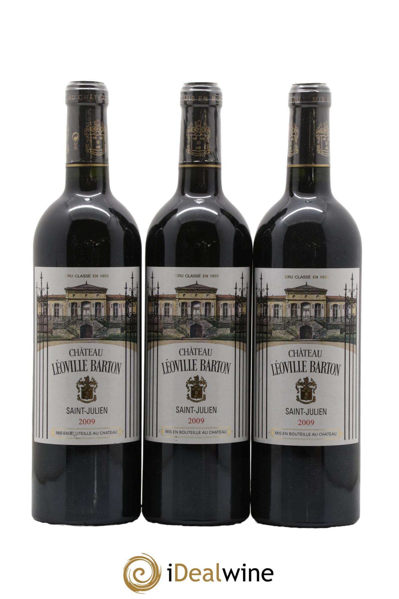Château Léoville Barton 2ème Grand Cru Classé 2009 - Lotto di 12 bottiglie - 3