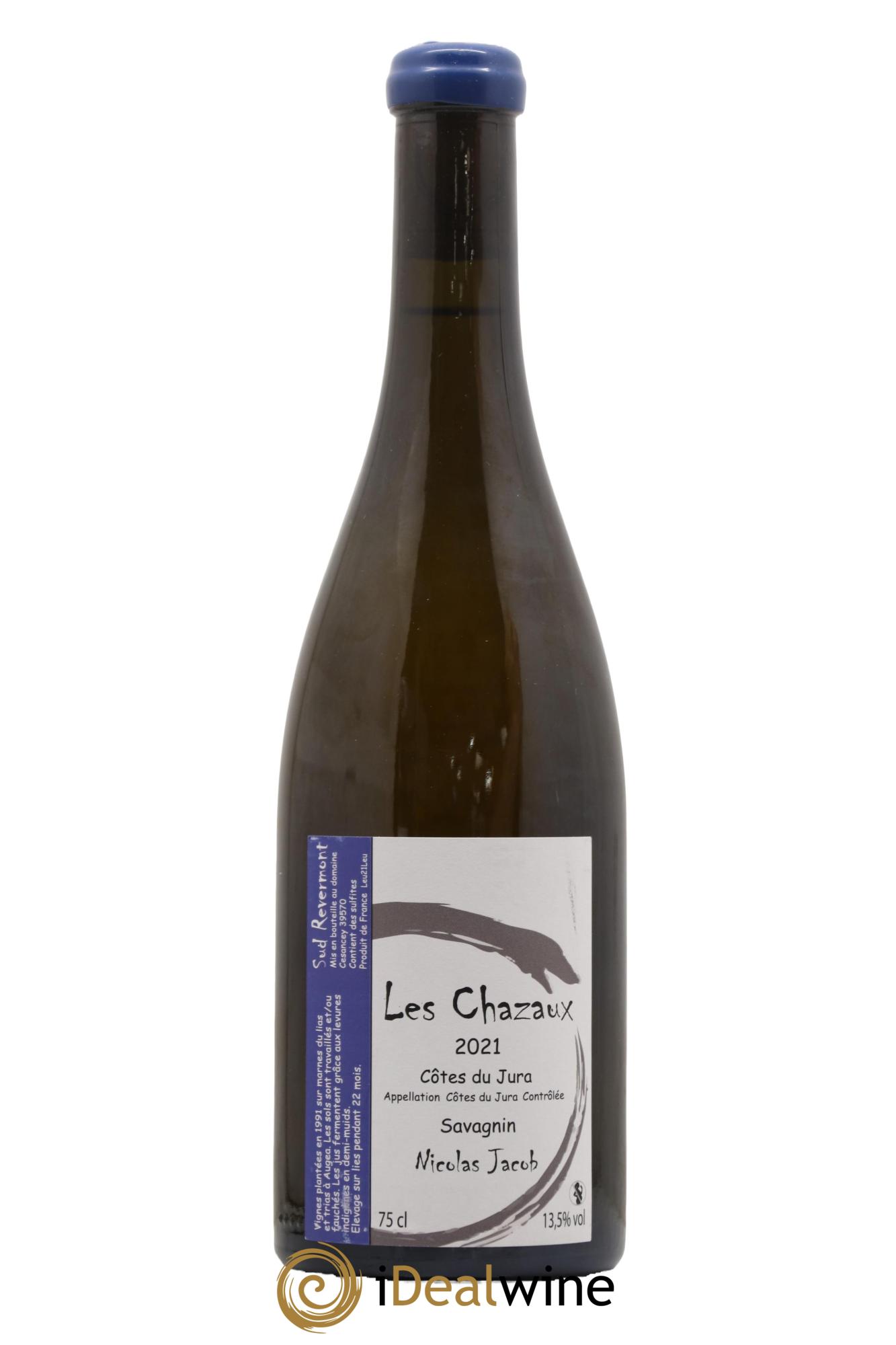 Côtes du Jura Savagnin Les Chazaux Nicolas Jacob 2021 - Lot de 1 bouteille - 0