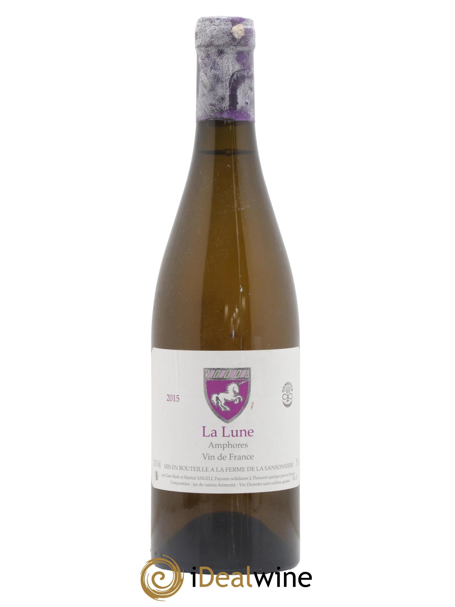 Vin de France La Lune Amphores Mark Angeli (Domaine) - Ferme de la Sansonnière 2015 - Lot de 1 bouteille - 0