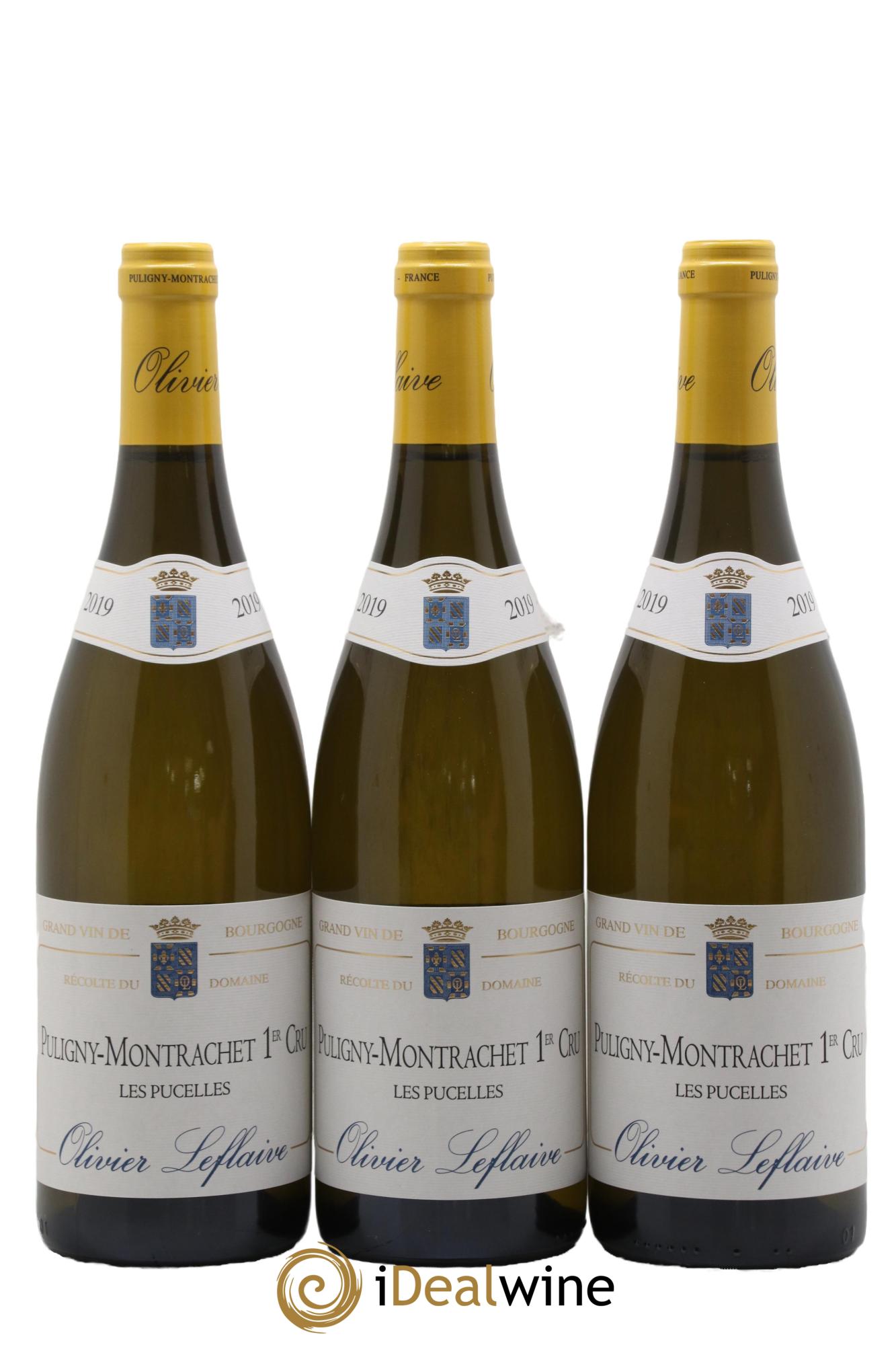 Puligny-Montrachet 1er Cru Les Pucelles Olivier Leflaive 2019 - Lot de 3 bouteilles - 0