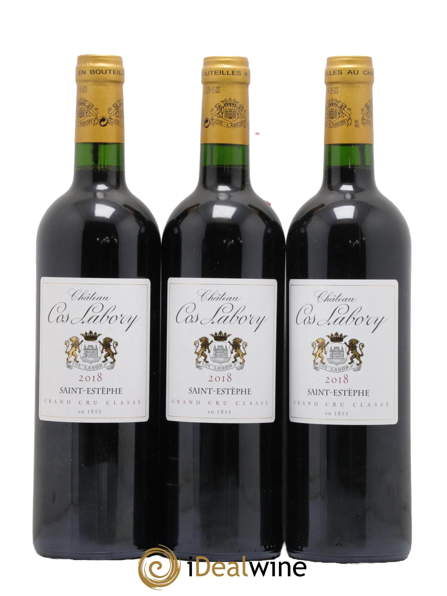 Château Cos Labory 5ème Grand Cru Classé  2018 - Lotto di 6 bottiglie - 1