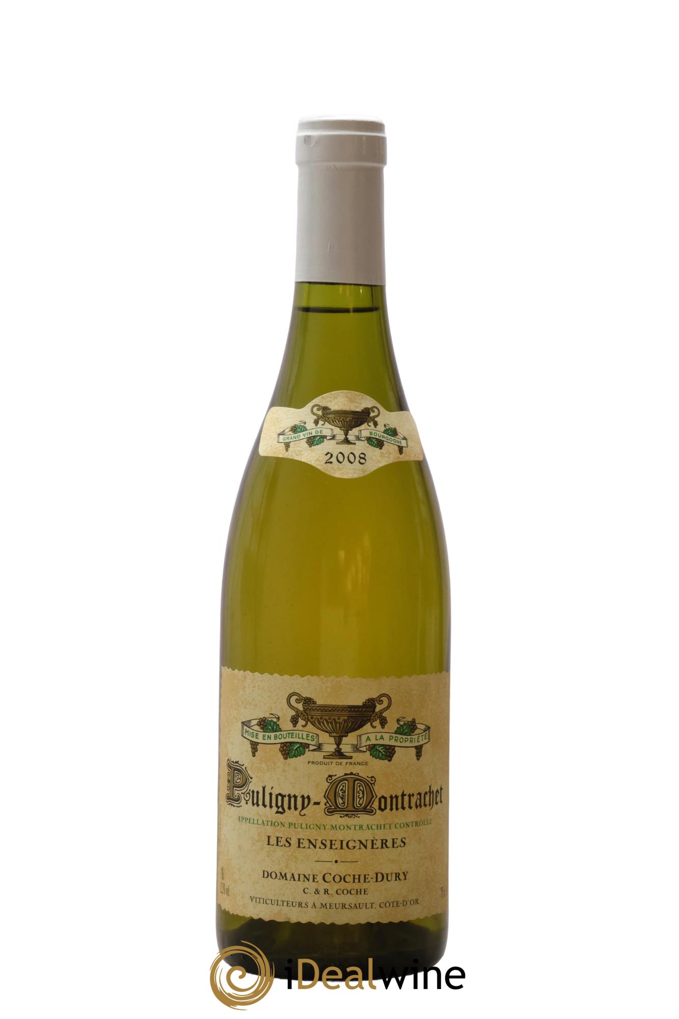 Puligny-Montrachet Les Enseignères Coche Dury (Domaine) 2008 - Lot de 1 bouteille - 0