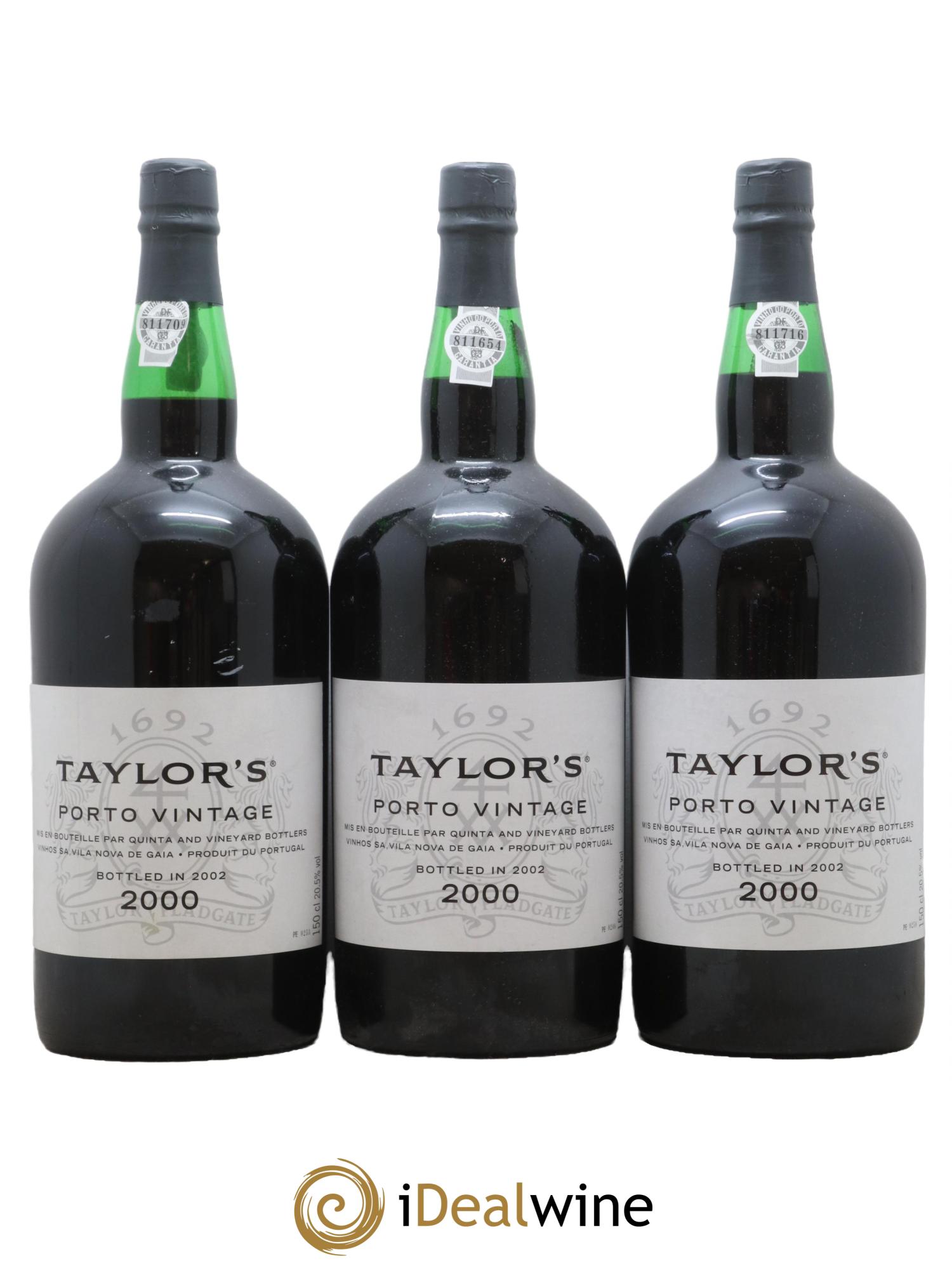 Porto Taylor's Vintage 2000 - Lot de 3 magnums - 0