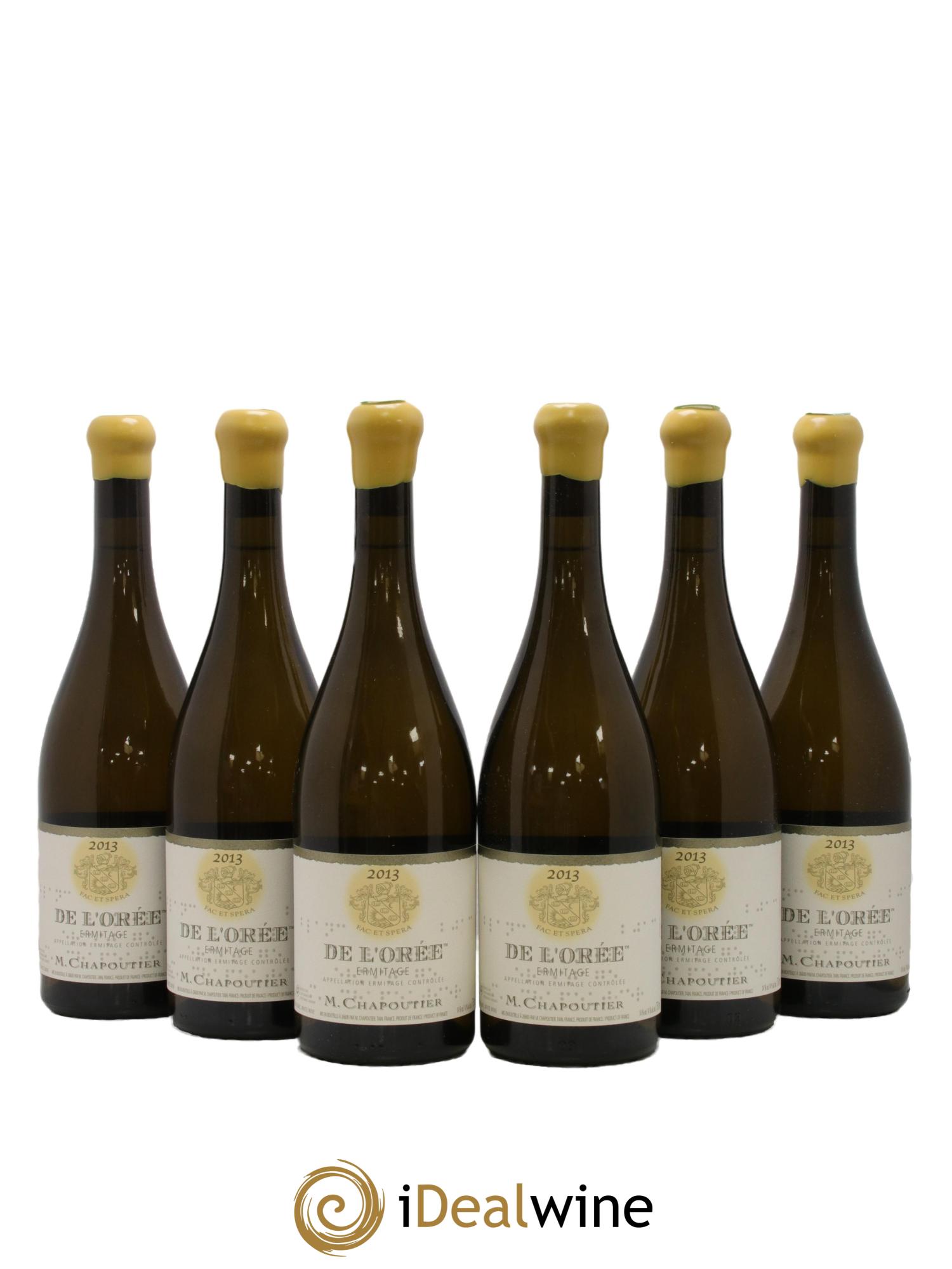 Hermitage Ermitage de l'Orée Chapoutier 2013 - Lot de 6 bouteilles - 0