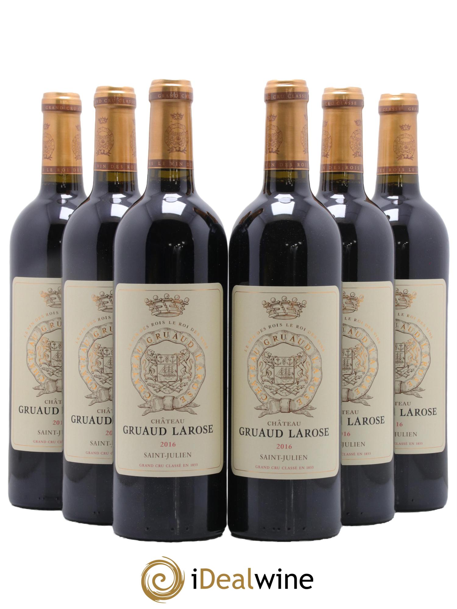 Château Gruaud Larose 2ème Grand Cru Classé 2016 - Lot de 6 bouteilles - 0