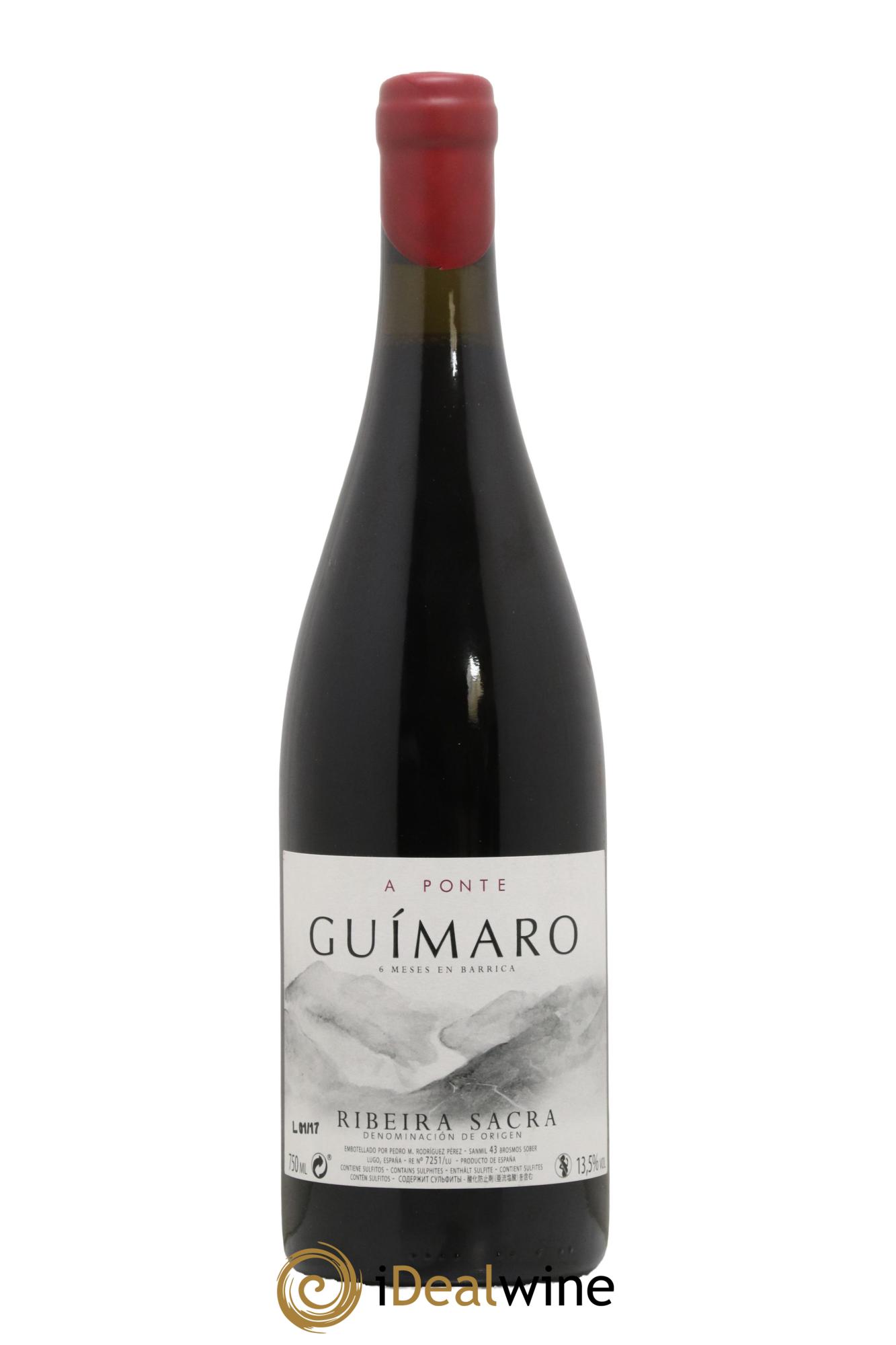 Espagne Ribeira Sacra A Ponte Guimaro 2017 - Lot de 1 bouteille - 0