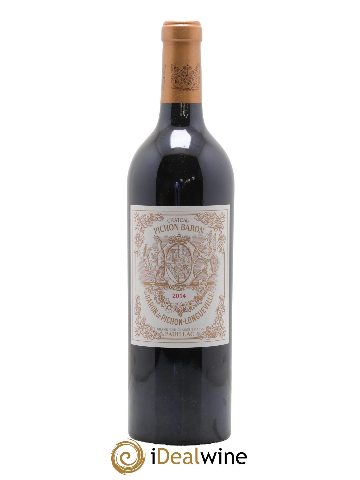 Pichon Longueville Baron 2ème Grand Cru Classé 2014 - Lot de 1 bouteille - 0