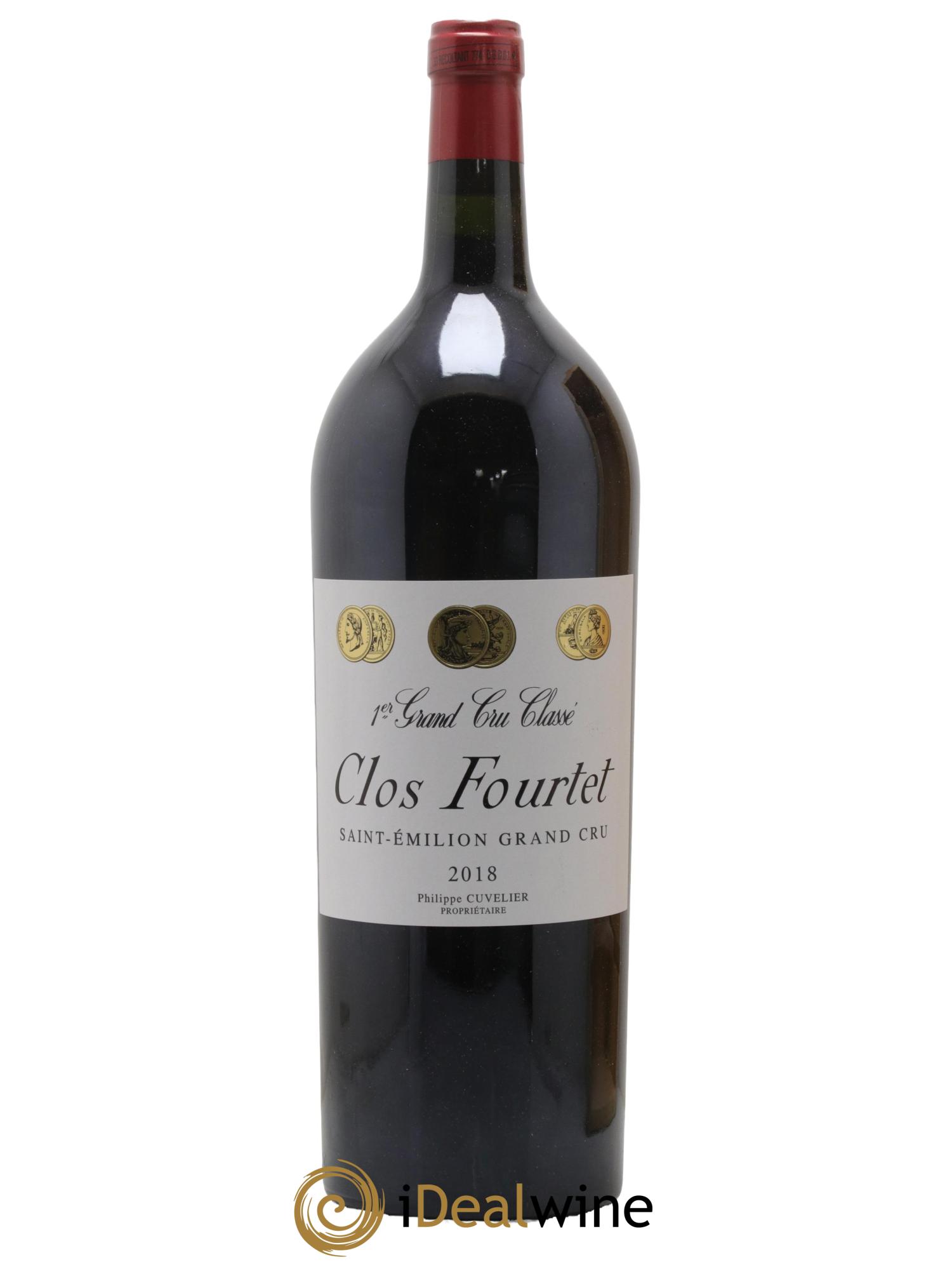 Clos Fourtet 1er Grand Cru Classé B 2018 - Lot de 1 magnum - 0