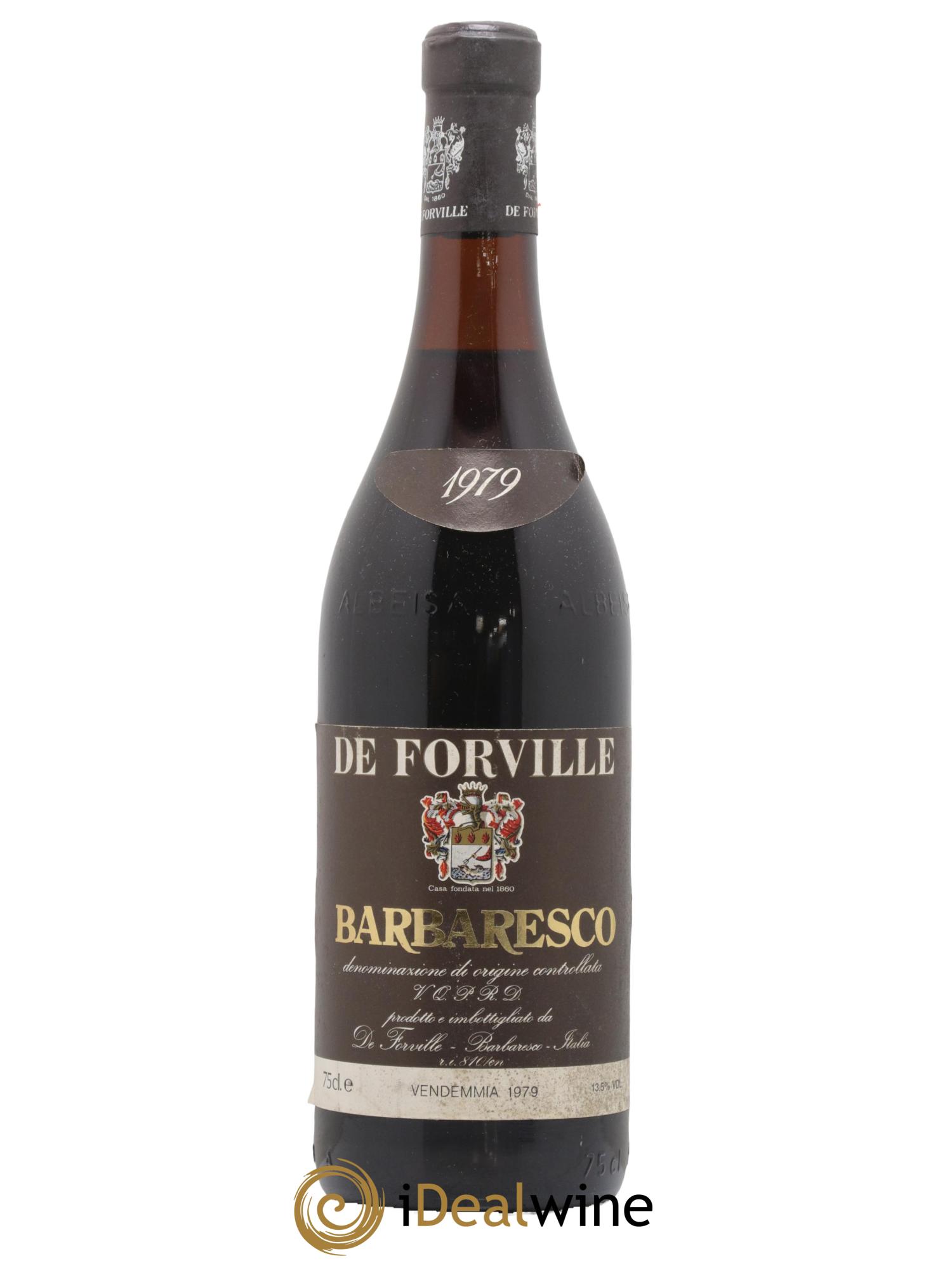 Barbaresco DOCG de Forville 1979 - Lot de 1 bouteille - 0