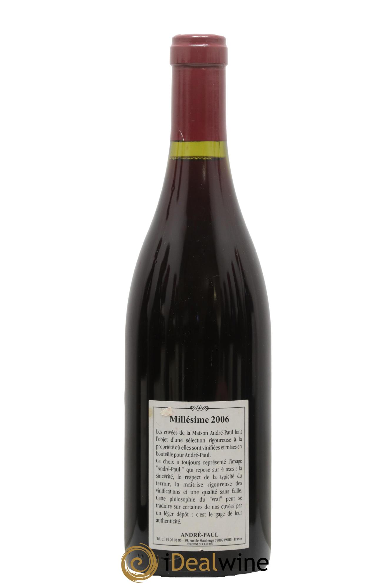 Nuits-Saint-Georges 1er Cru Rue de Chaux Gilles Remoriquet 2006 - Lot de 1 bouteille - 1