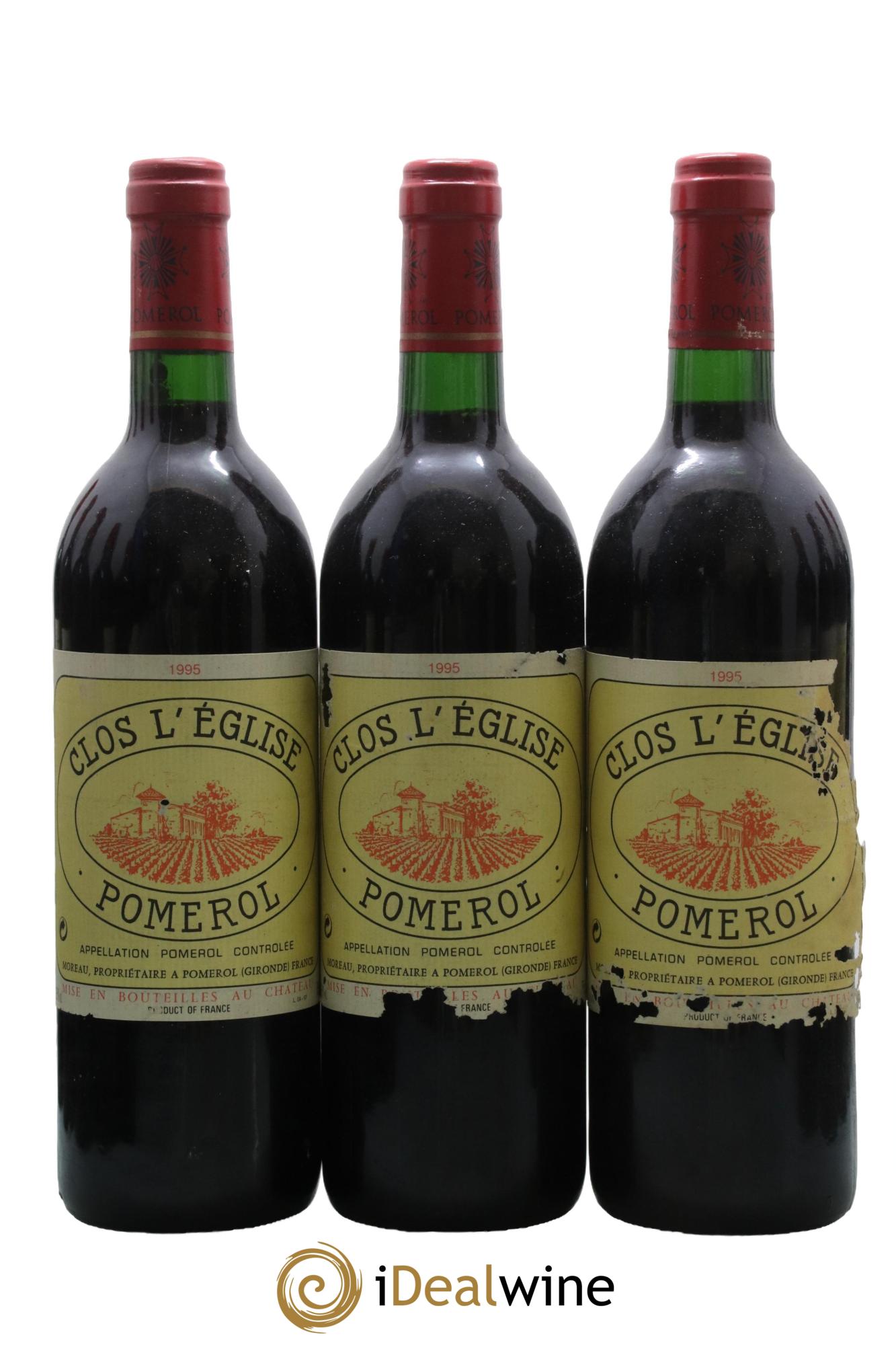 Clos l'Eglise 1995 - Lot de 12 bouteilles - 1