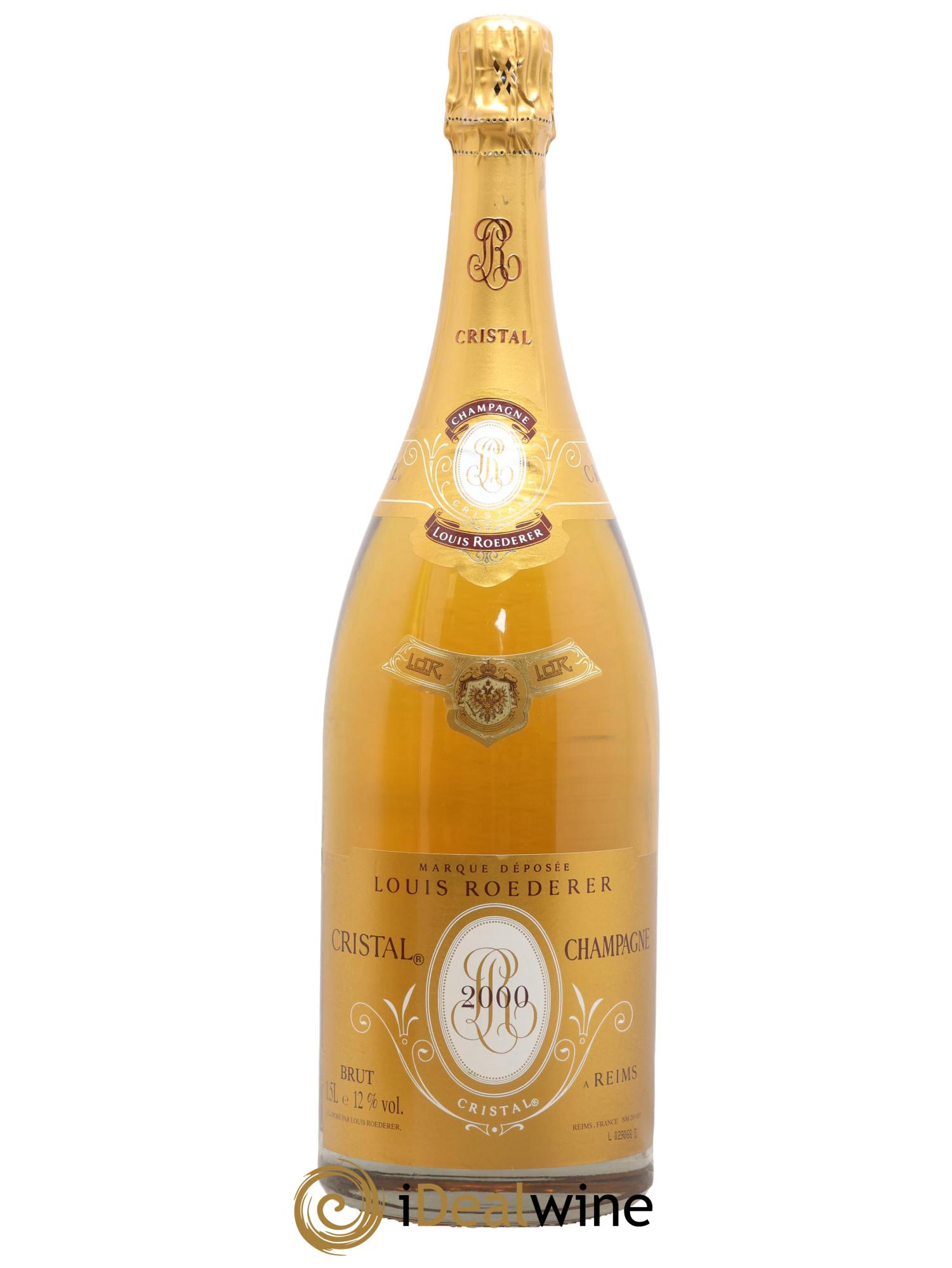 Cristal Louis Roederer 2000 - Lot de 1 magnum - 0