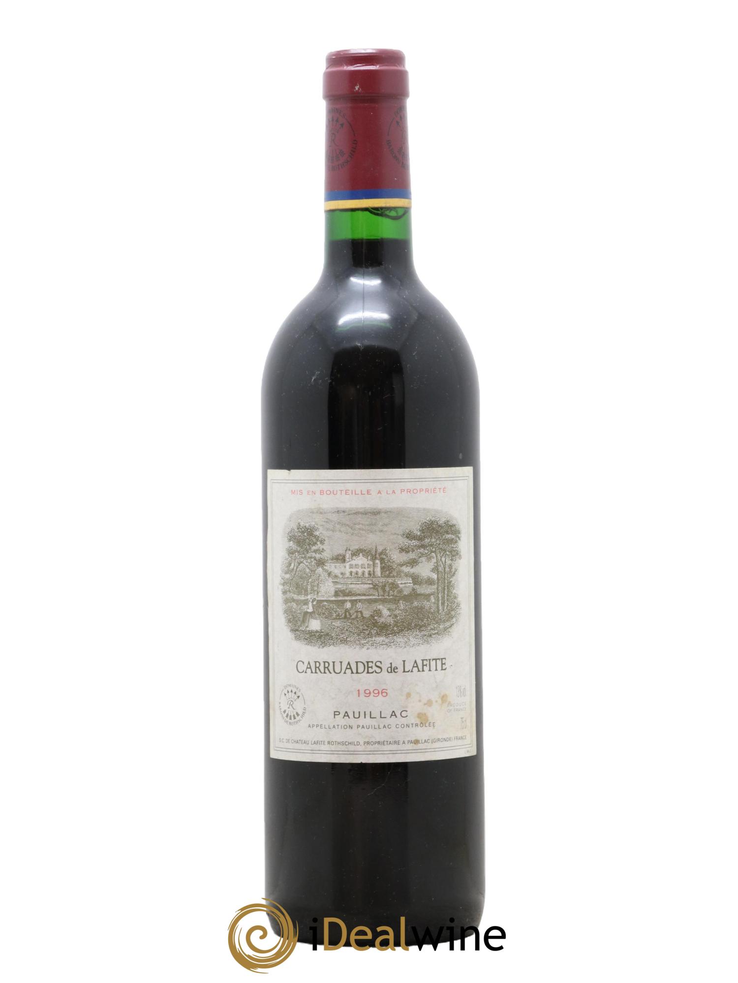 Carruades de Lafite Rothschild Second Vin 1996 - Lotto di 1 bottiglia - 0