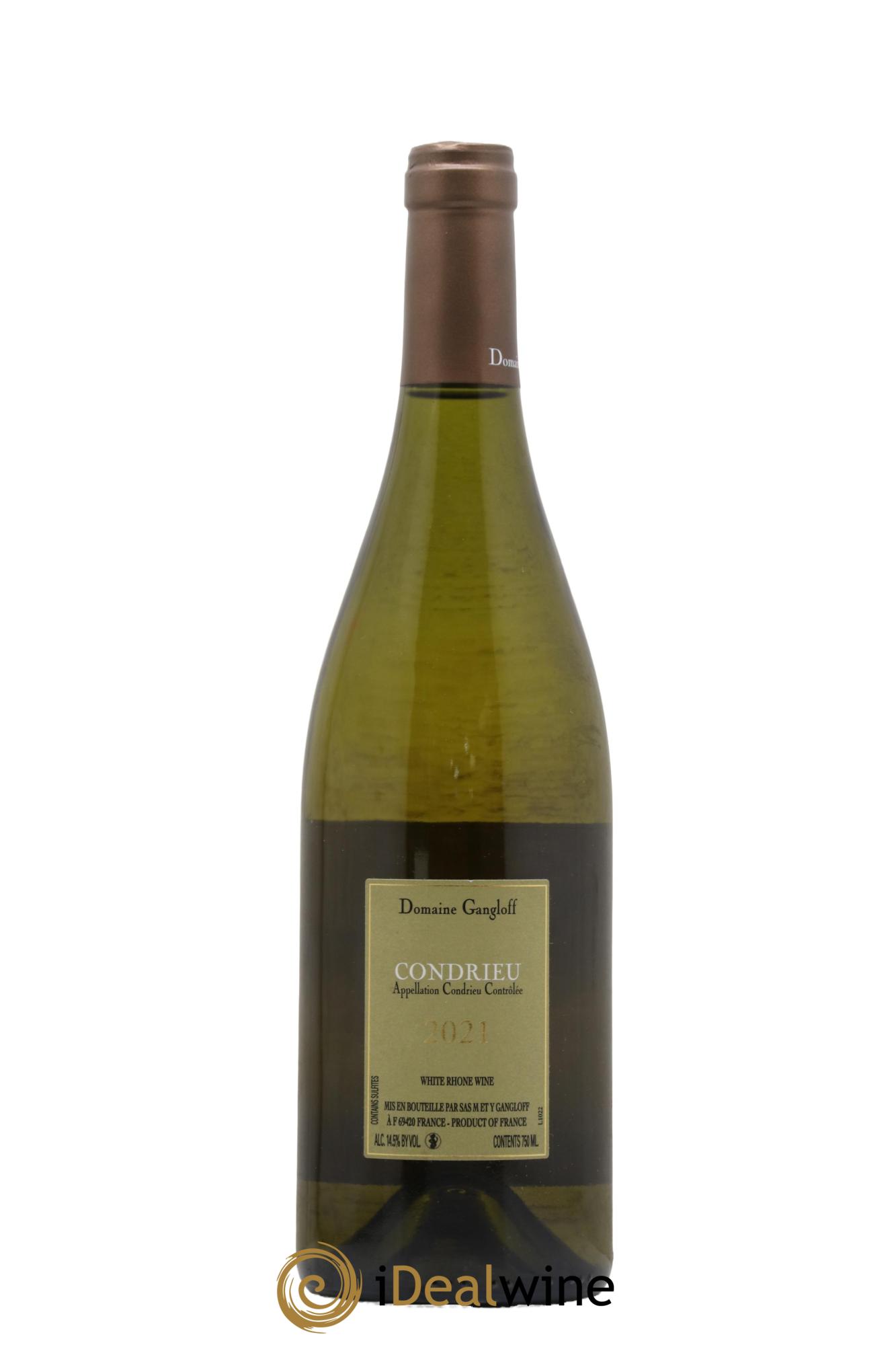 Condrieu Domaine Gangloff (Domaine) 2021 - Lot de 1 bouteille - 1