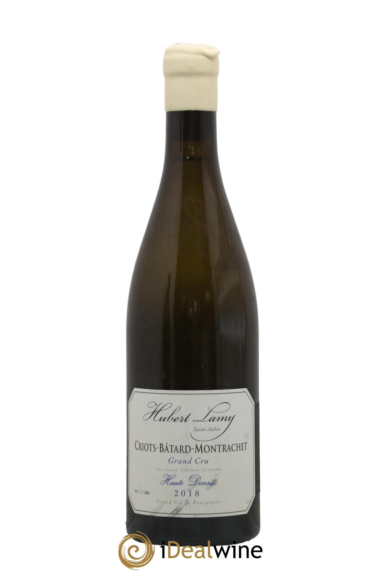 Criots-Bâtard-Montrachet Grand Cru Haute Densité Hubert Lamy 2018 - Lot de 1 bouteille - 0
