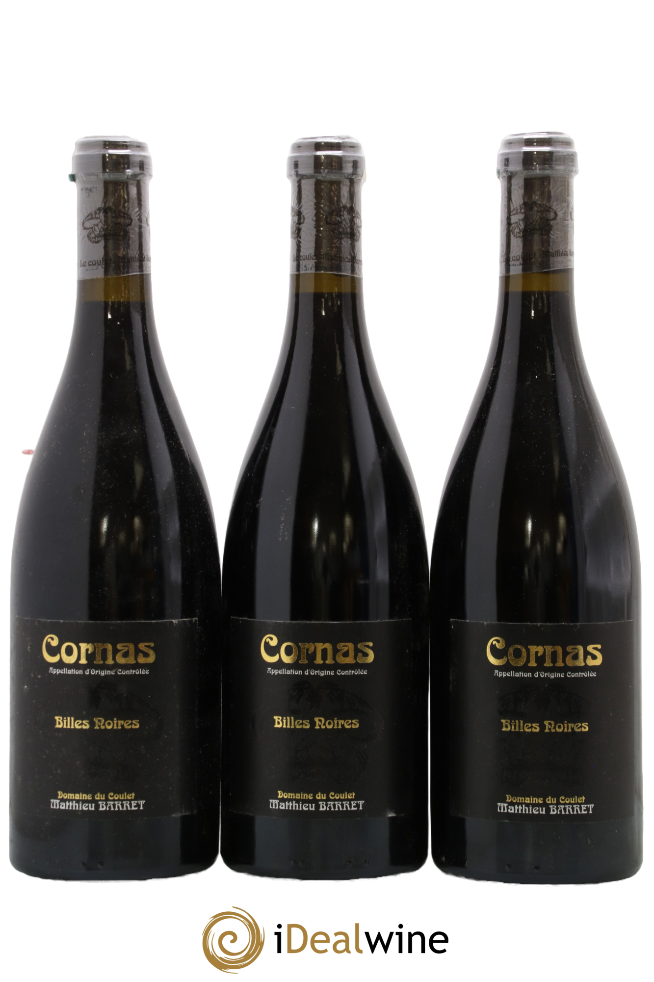 Cornas Billes Noires Coulet (Domaine du) - Matthieu Barret 2011 - Lot de 3 bouteilles - 0