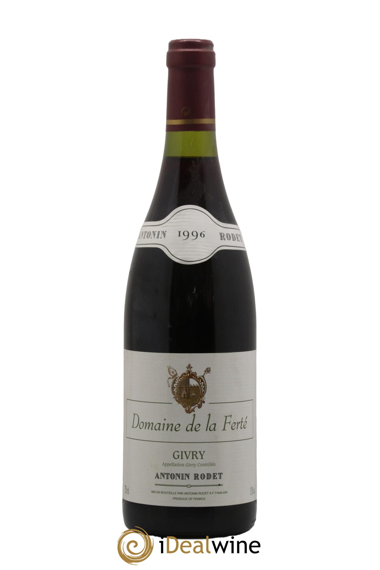 Givry Fomaine de la Ferte Antonin Rodet 1996 - Lot de 1 bouteille - 0